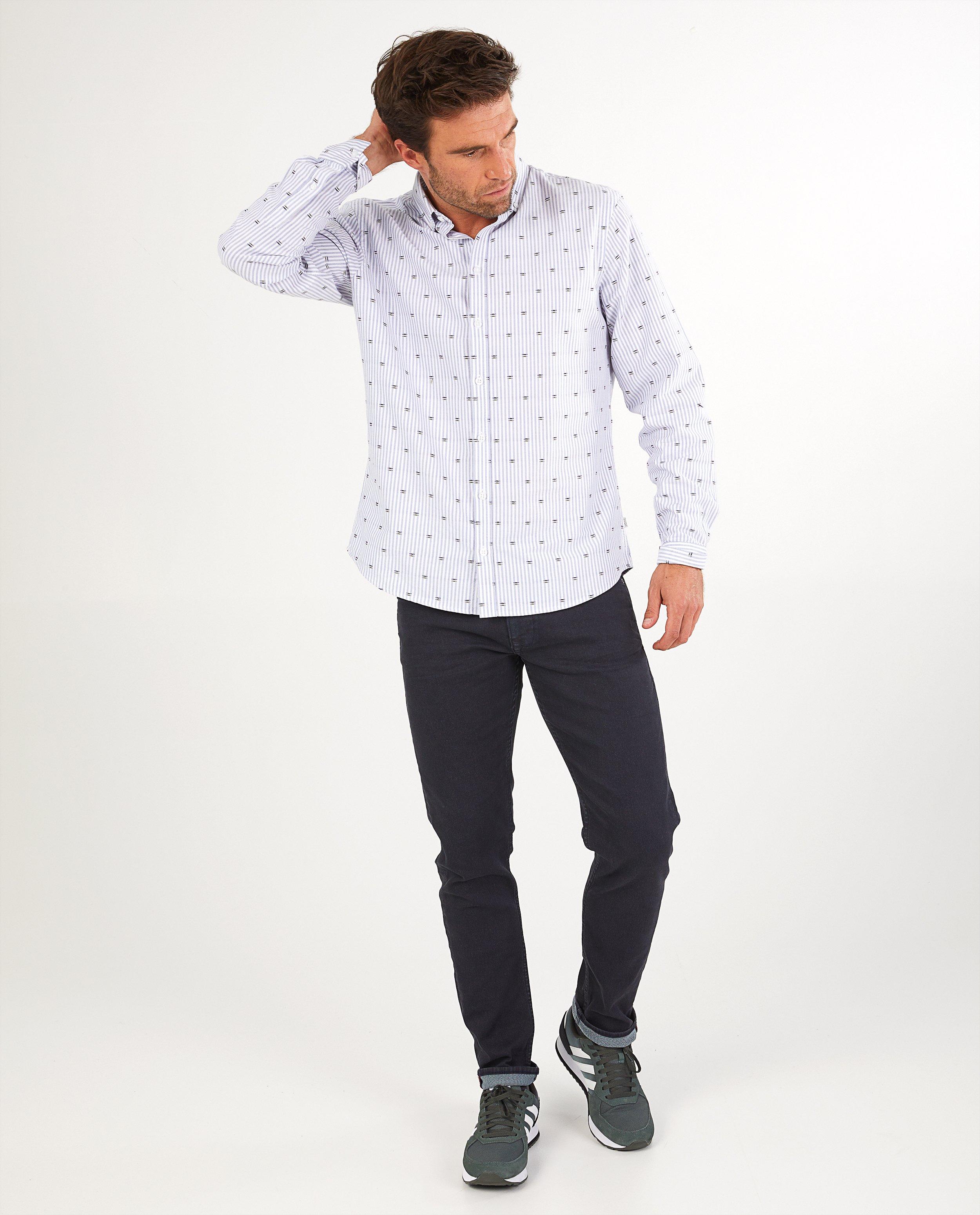 Donkerblauwe jeans League Danois - stretch - League Danois