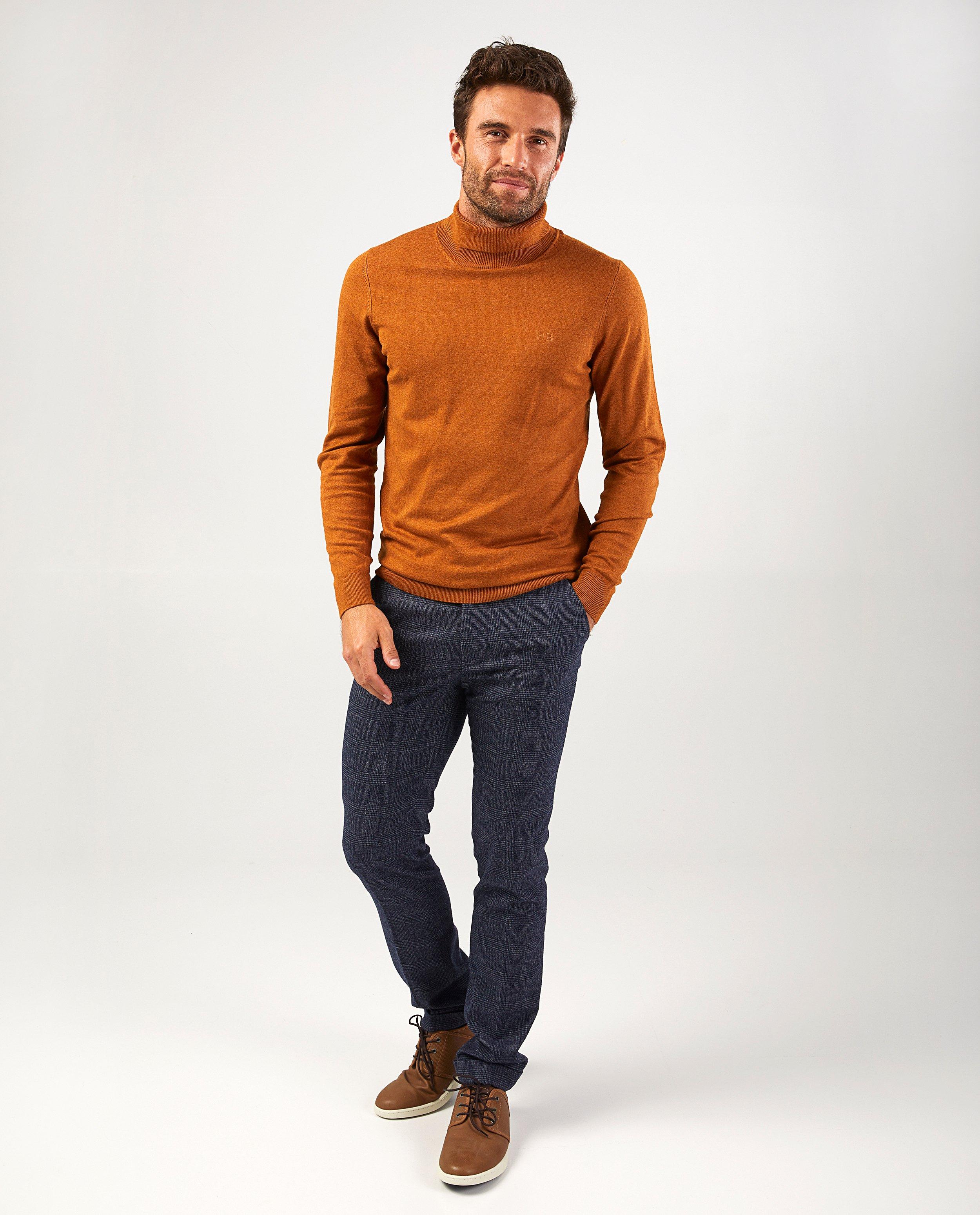 Pull gris clair Hampton Bays - en fin tricot - Hampton Bays