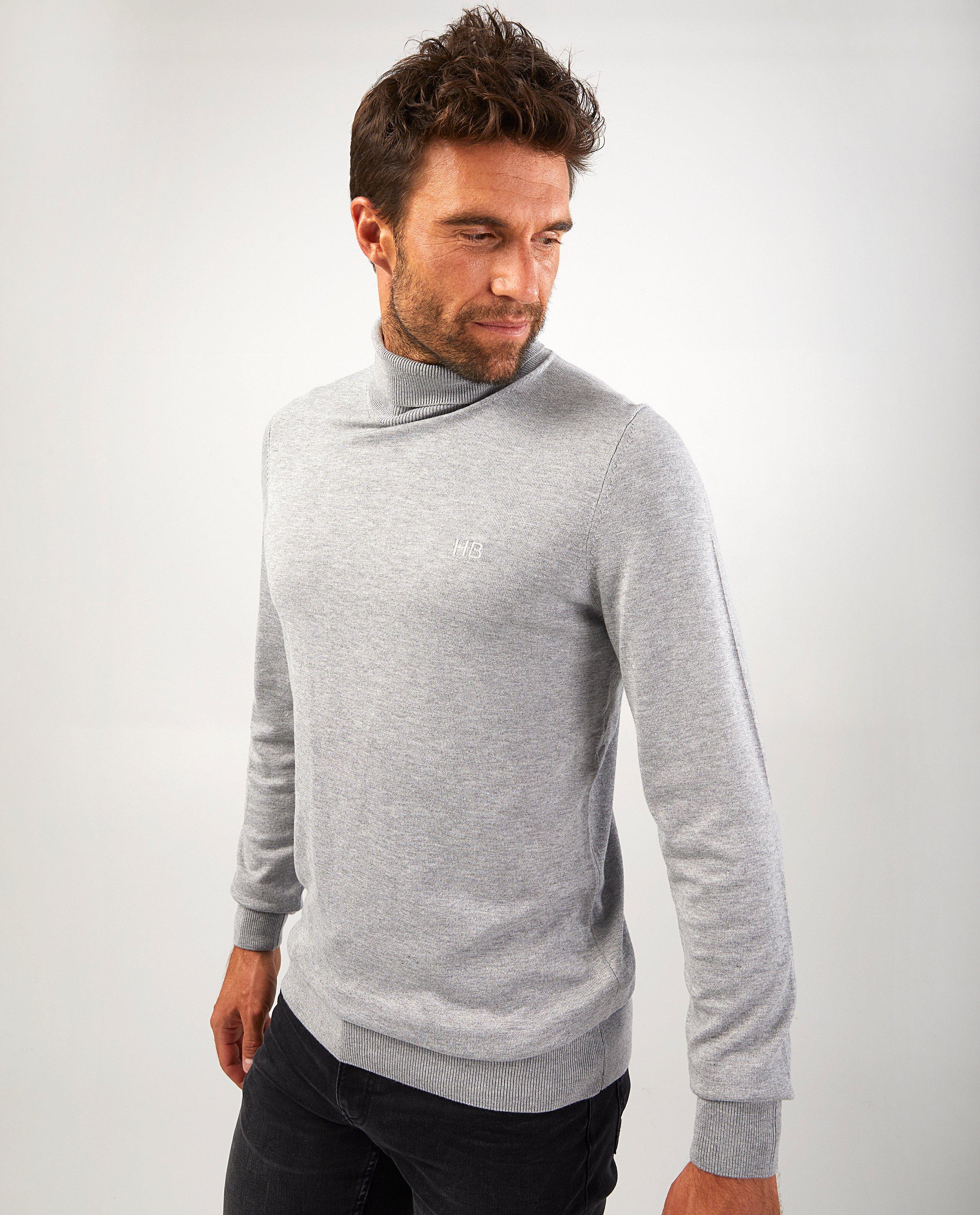 Pulls - Pull gris clair Hampton Bays