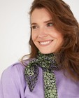 Gebloemde sjaal met metaaldraad - allover - Sora