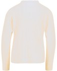 T-shirts - Witte longsleeve met ruches