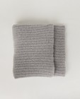 Écharpe gris clair Pieces - en polyester recyclé - Pieces