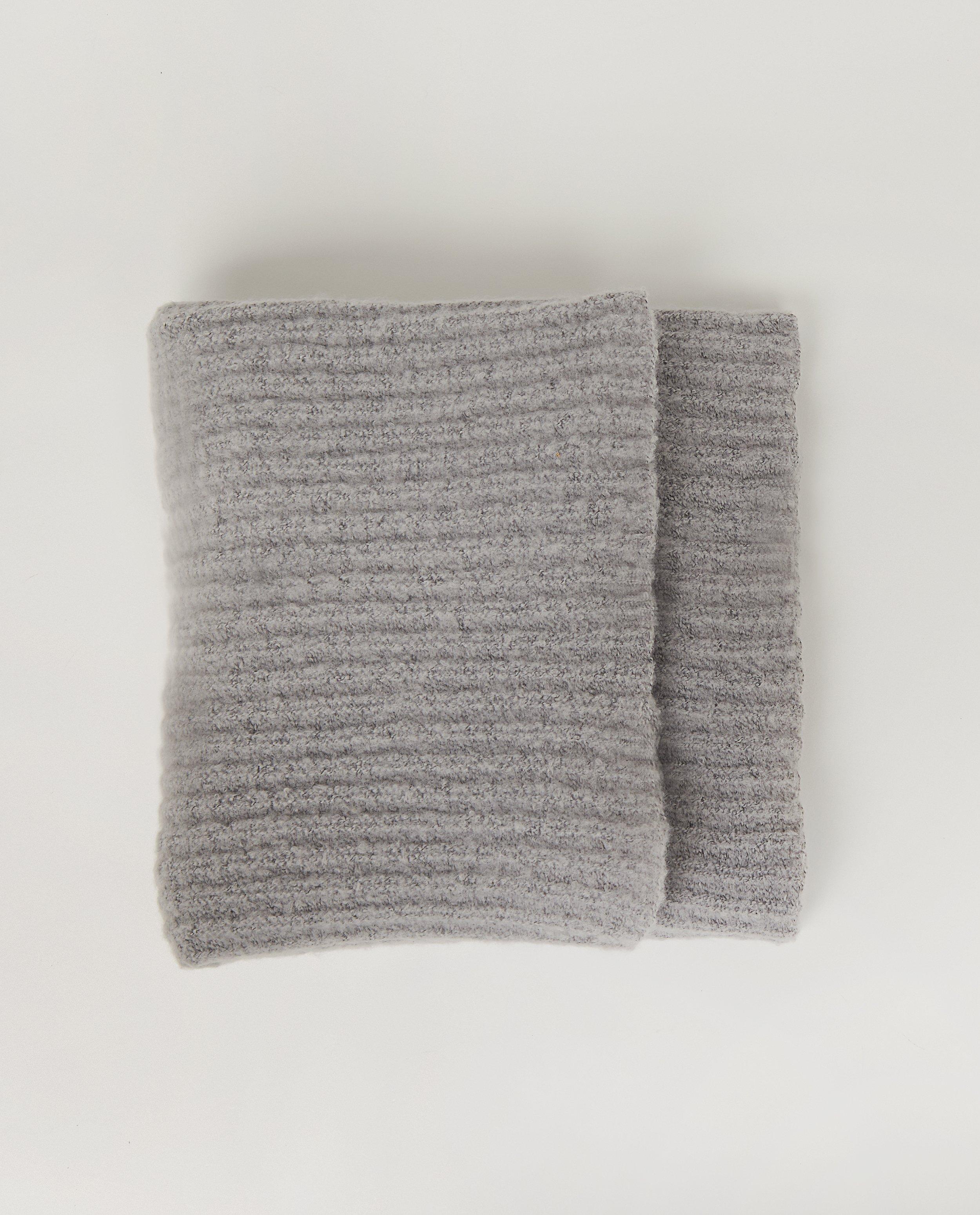 Écharpe gris clair Pieces - en polyester recyclé - Pieces
