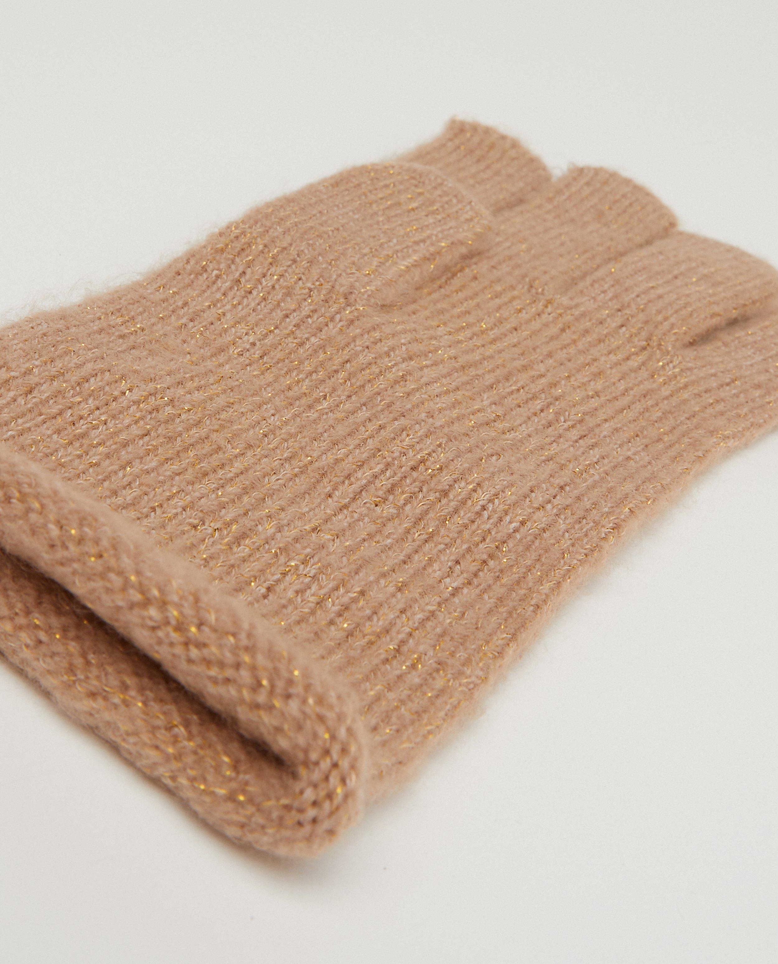 Breigoed - Bruine handschoenen Pieces