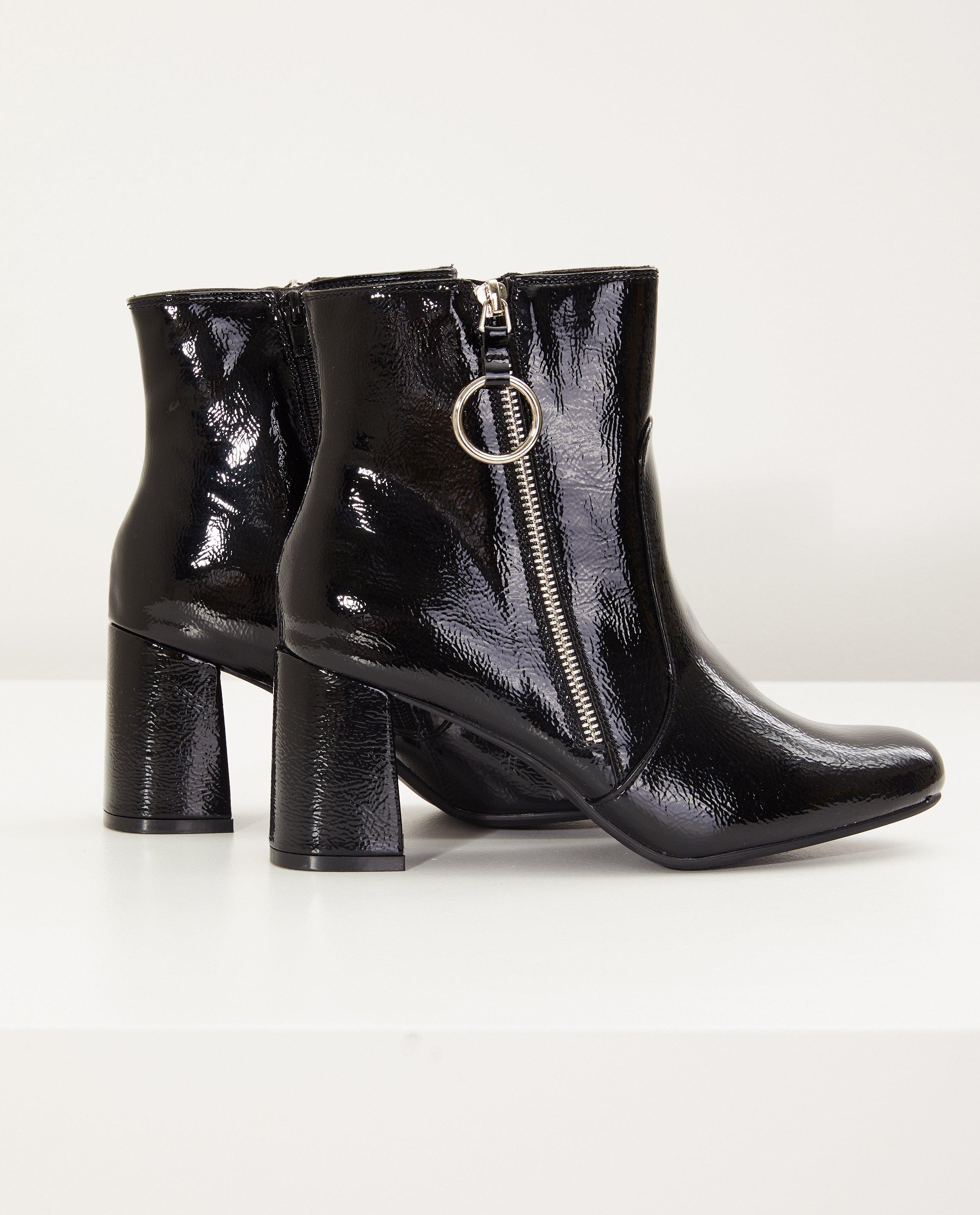 Bottes noires, pointure 36-41 - avec fermeture à glissière - Sprox