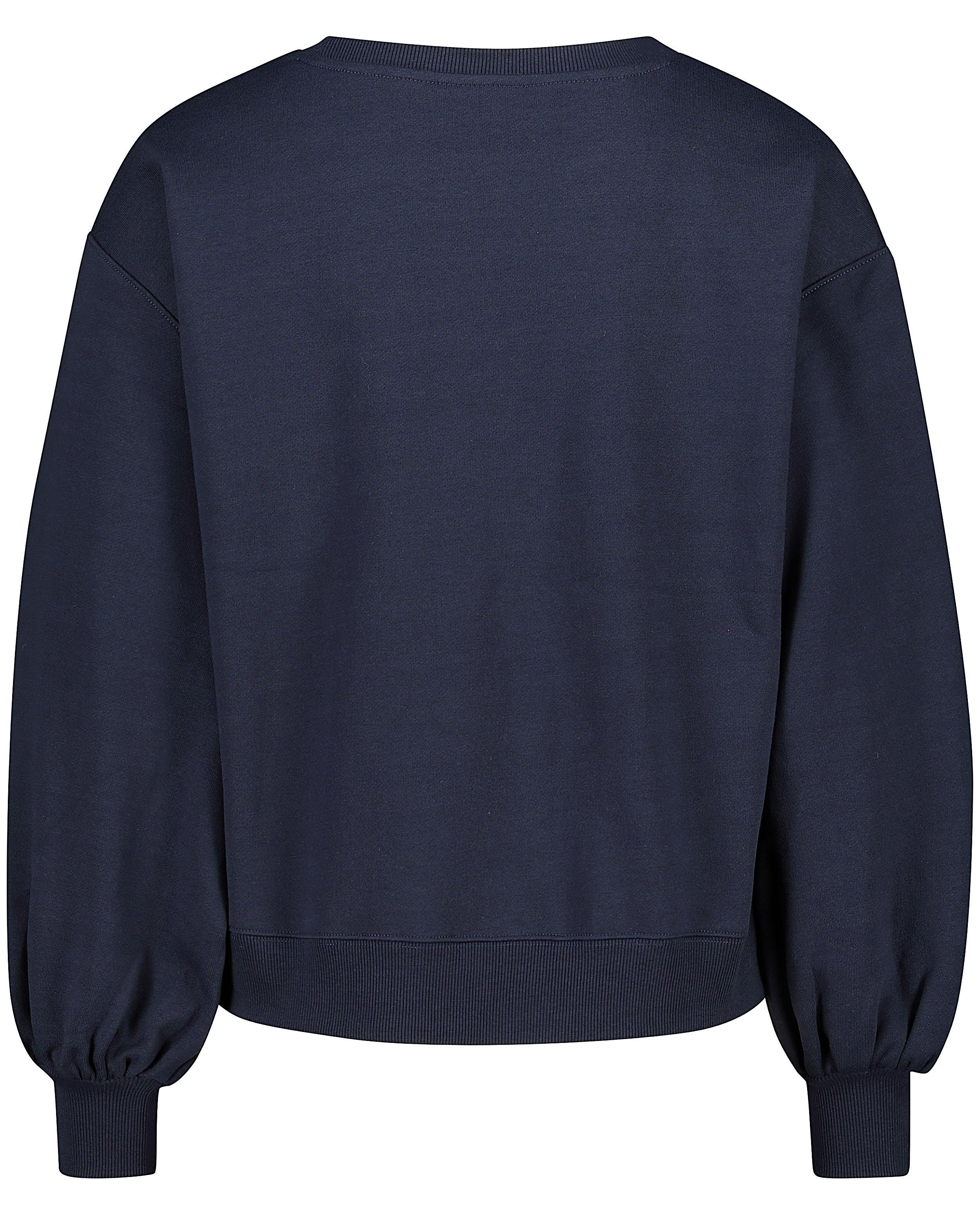 Blauwe trui met kraaltjes Sora - Product Detail - donkerblauw - afbeelding nummer 2