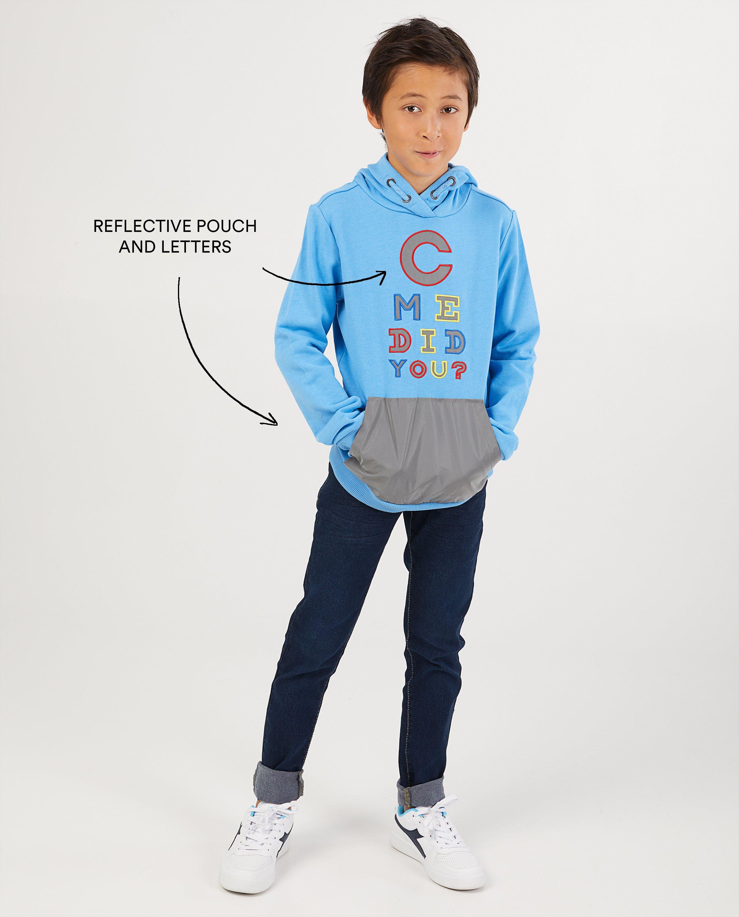 Reflecterende hoodie Flashion Designers - fluorescerend - JBC