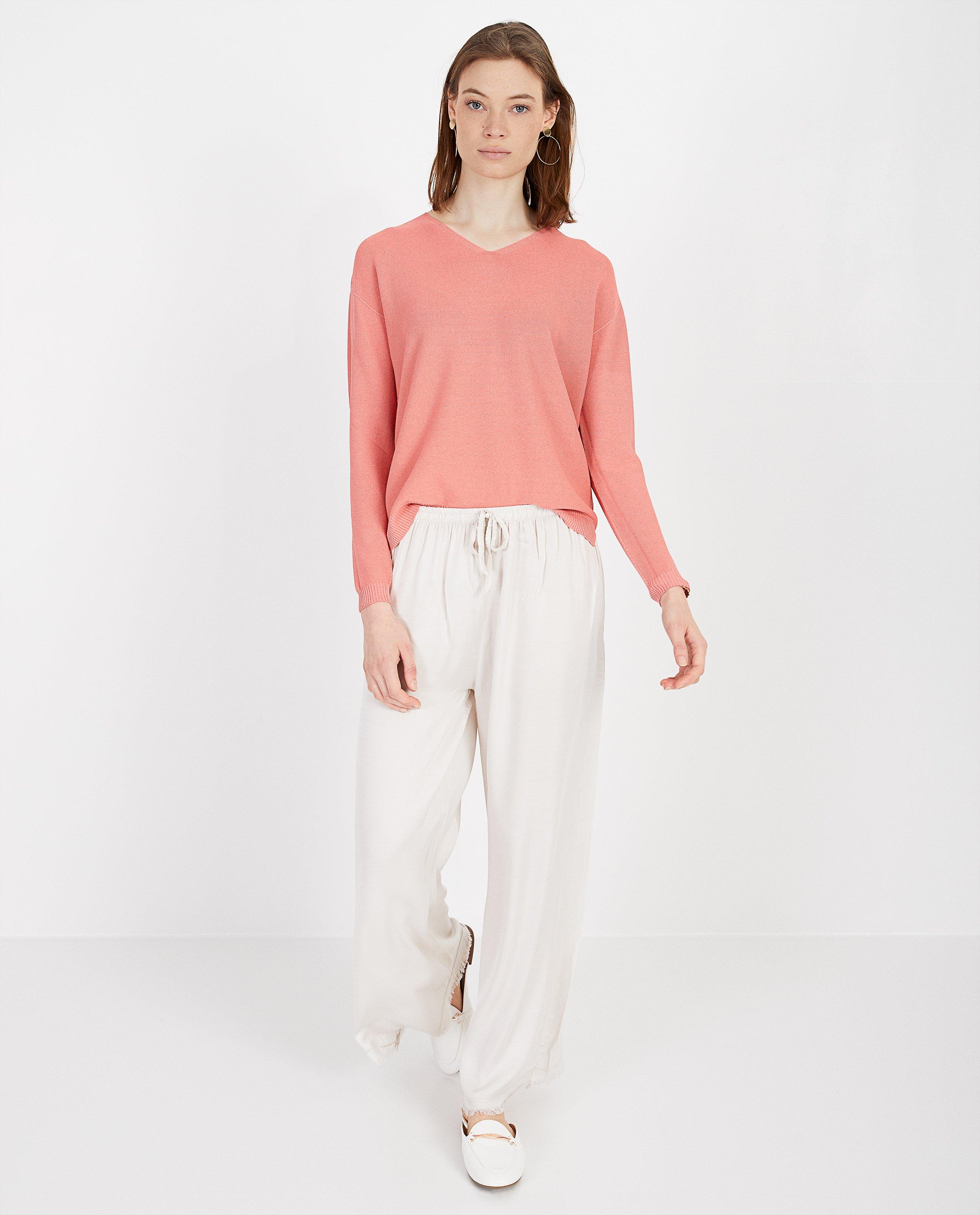Witte broek - wijde pijpen - Paris