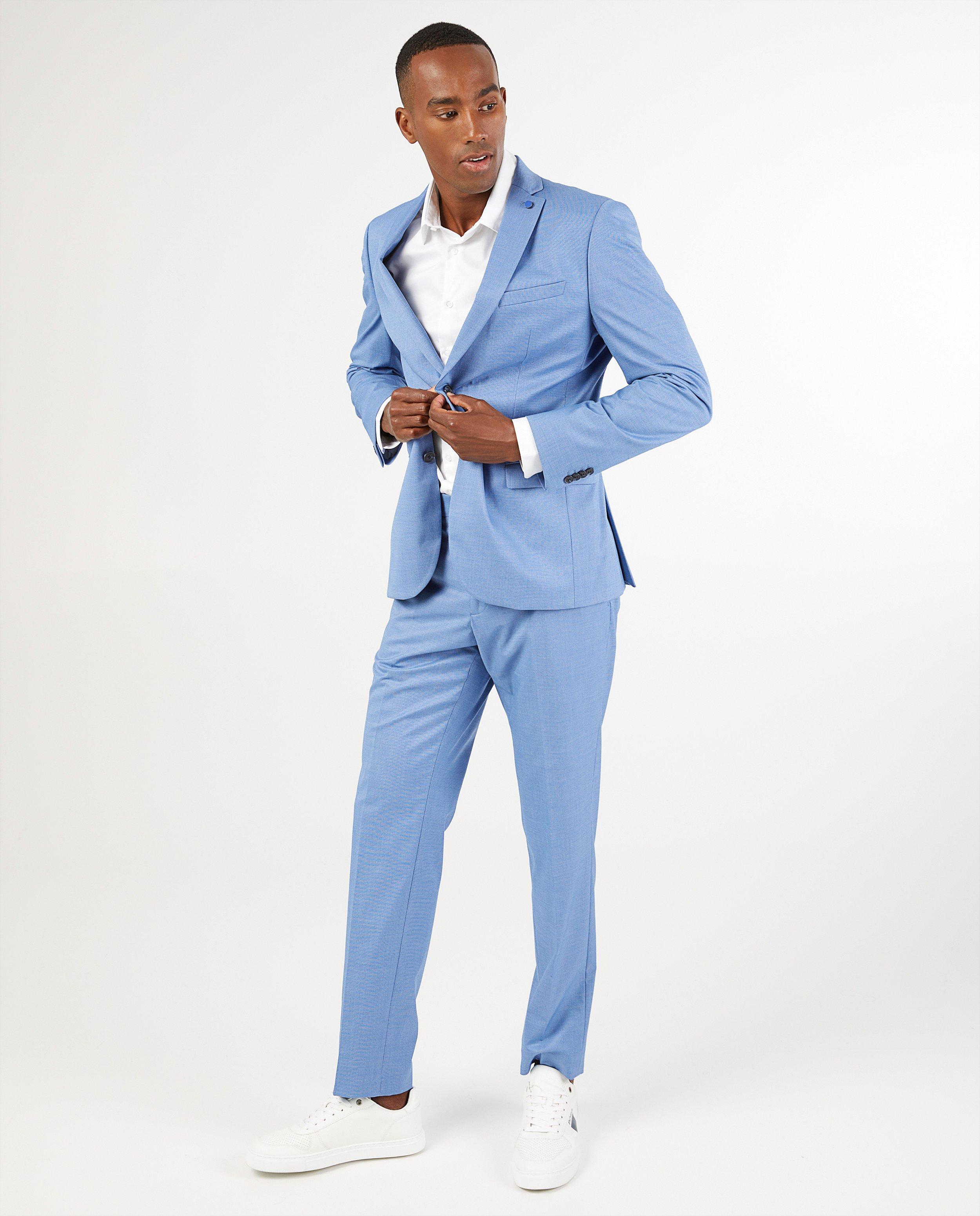 Blauwe kostuumbroek s.Oliver - classy - S. Oliver