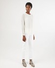 Witte plissé blouse Sara De Paduwa - met metaaldraad - Sara de Paduwa