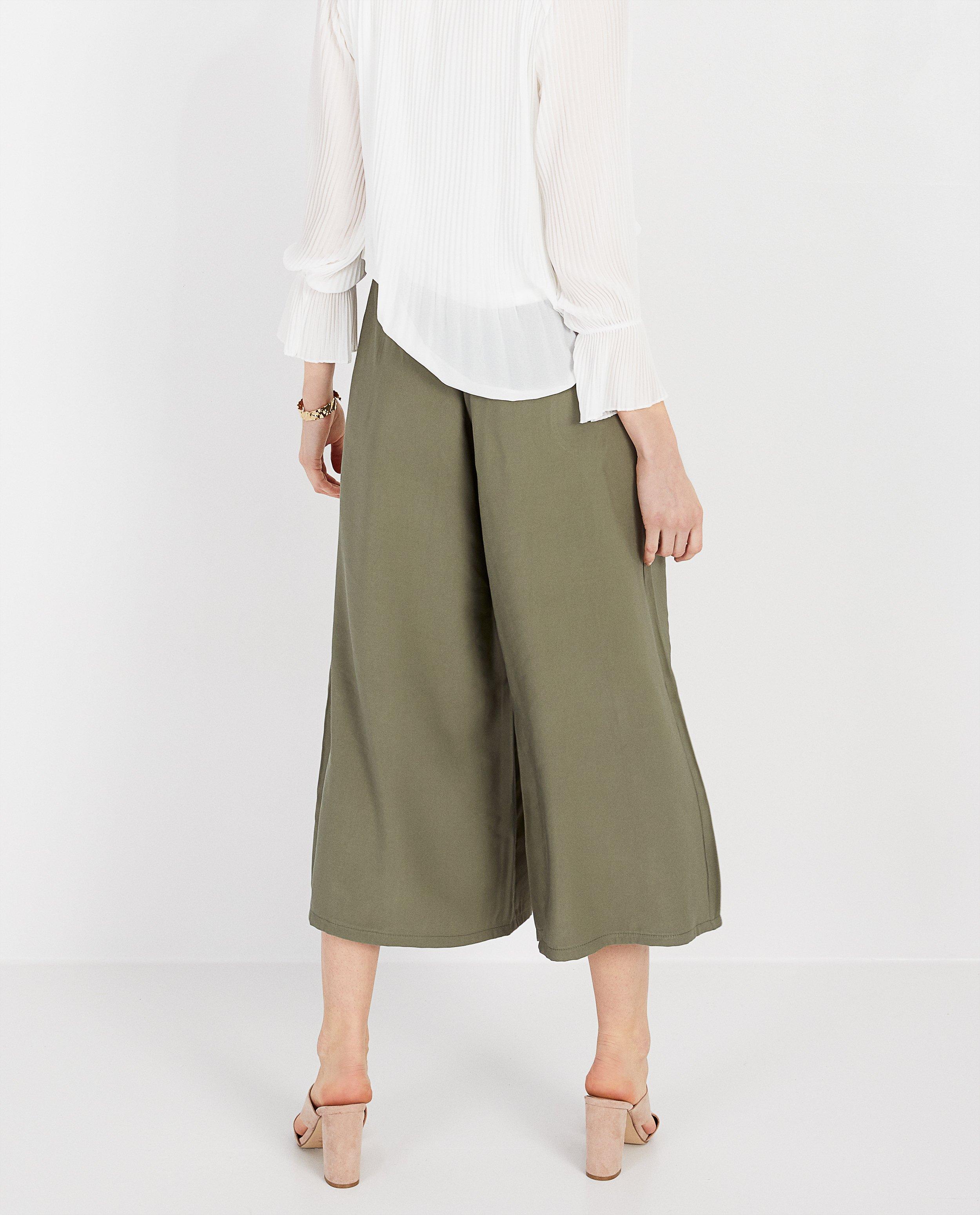 Groene culotte - Product Detail - khaki - afbeelding nummer 3