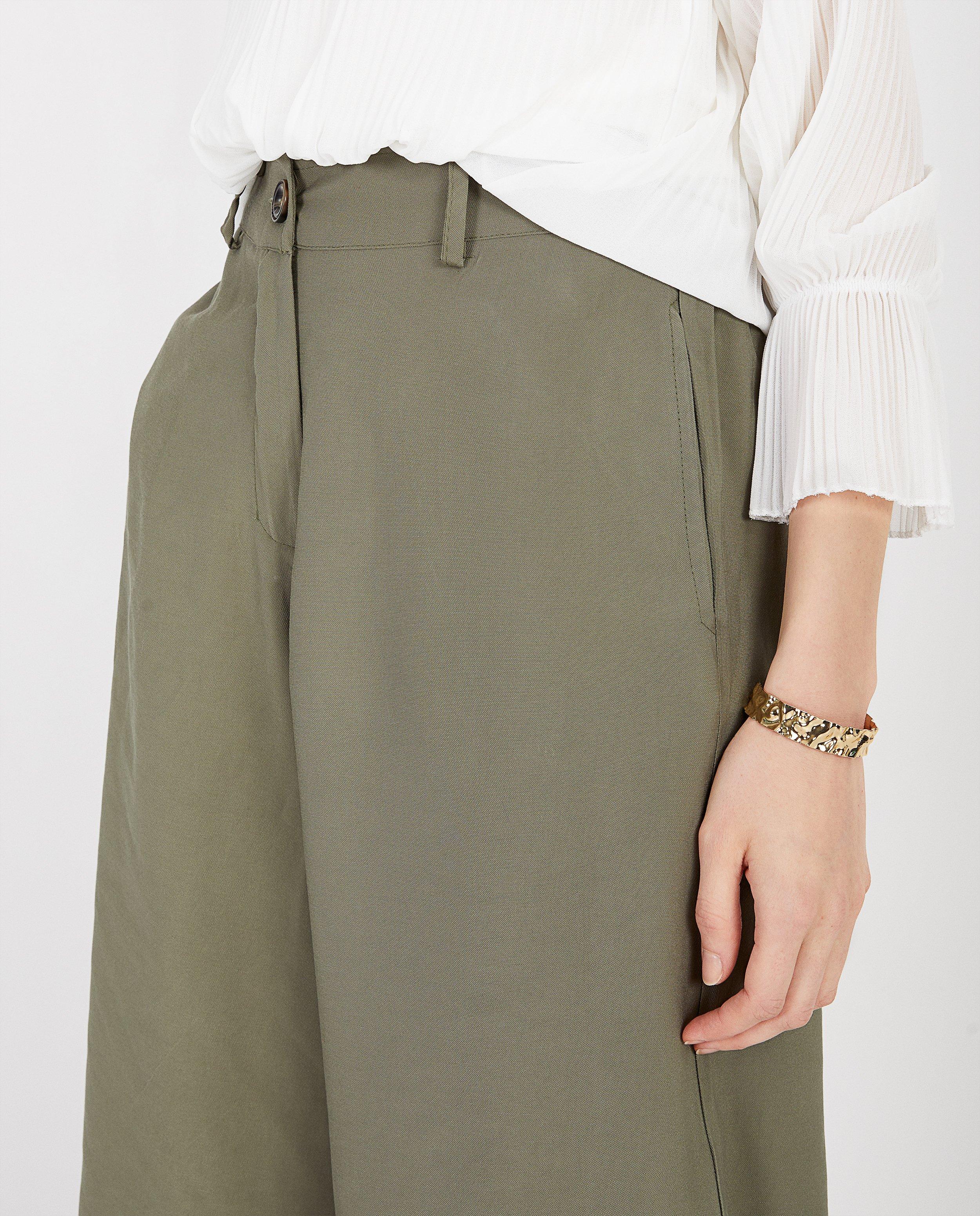 Groene culotte - Product Detail - khaki - afbeelding nummer 4