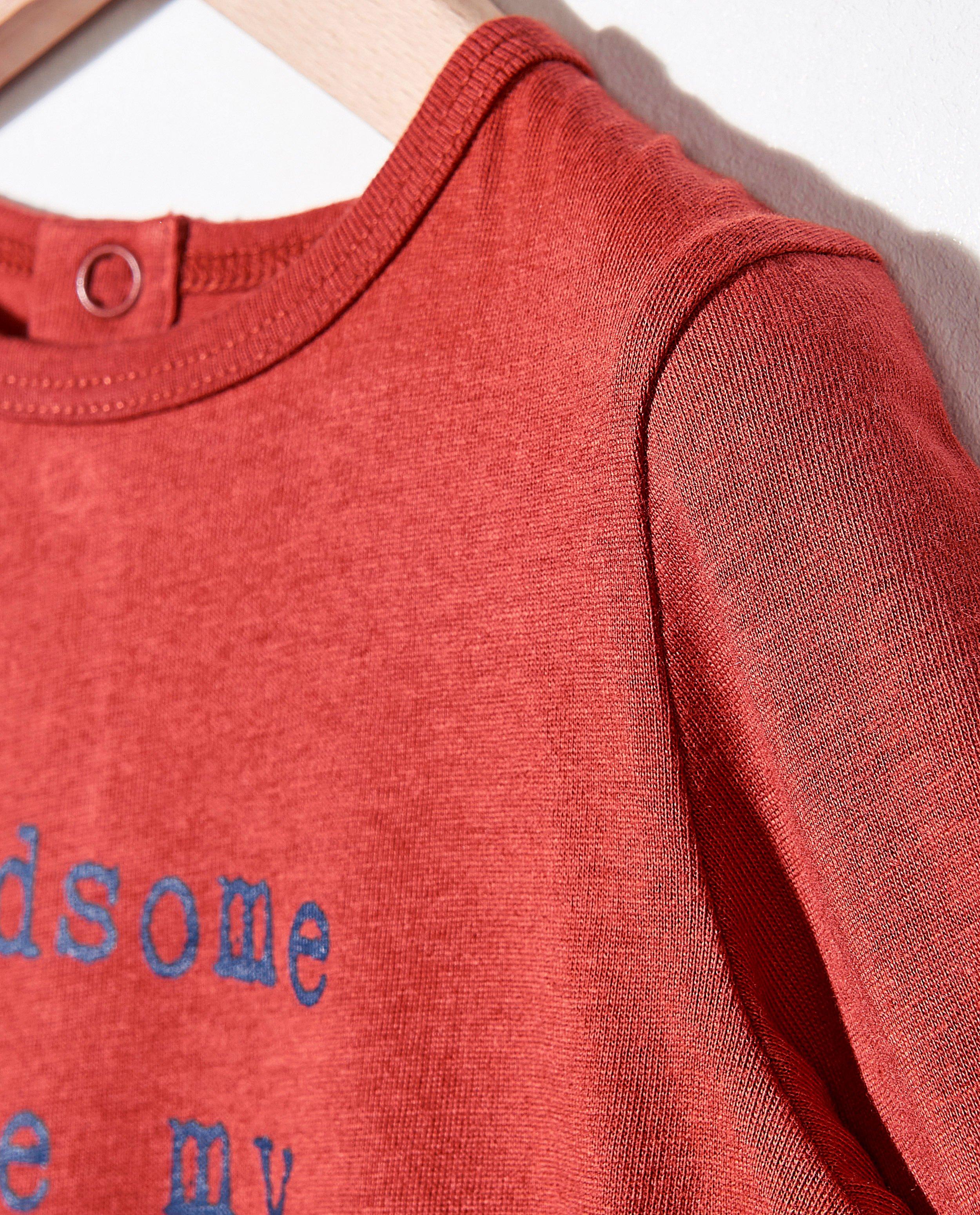 T-shirts - Bruine longsleeve BESTies