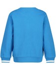 Sweaters - Blauwe sweater met print s.Oliver