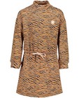 Bruine jurk met print Tumble 'n Dry - van biokatoen - Tumble 'n Dry