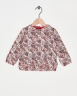 Roze sweater met print Tumble 'n Dry - allover - Tumble 'n Dry