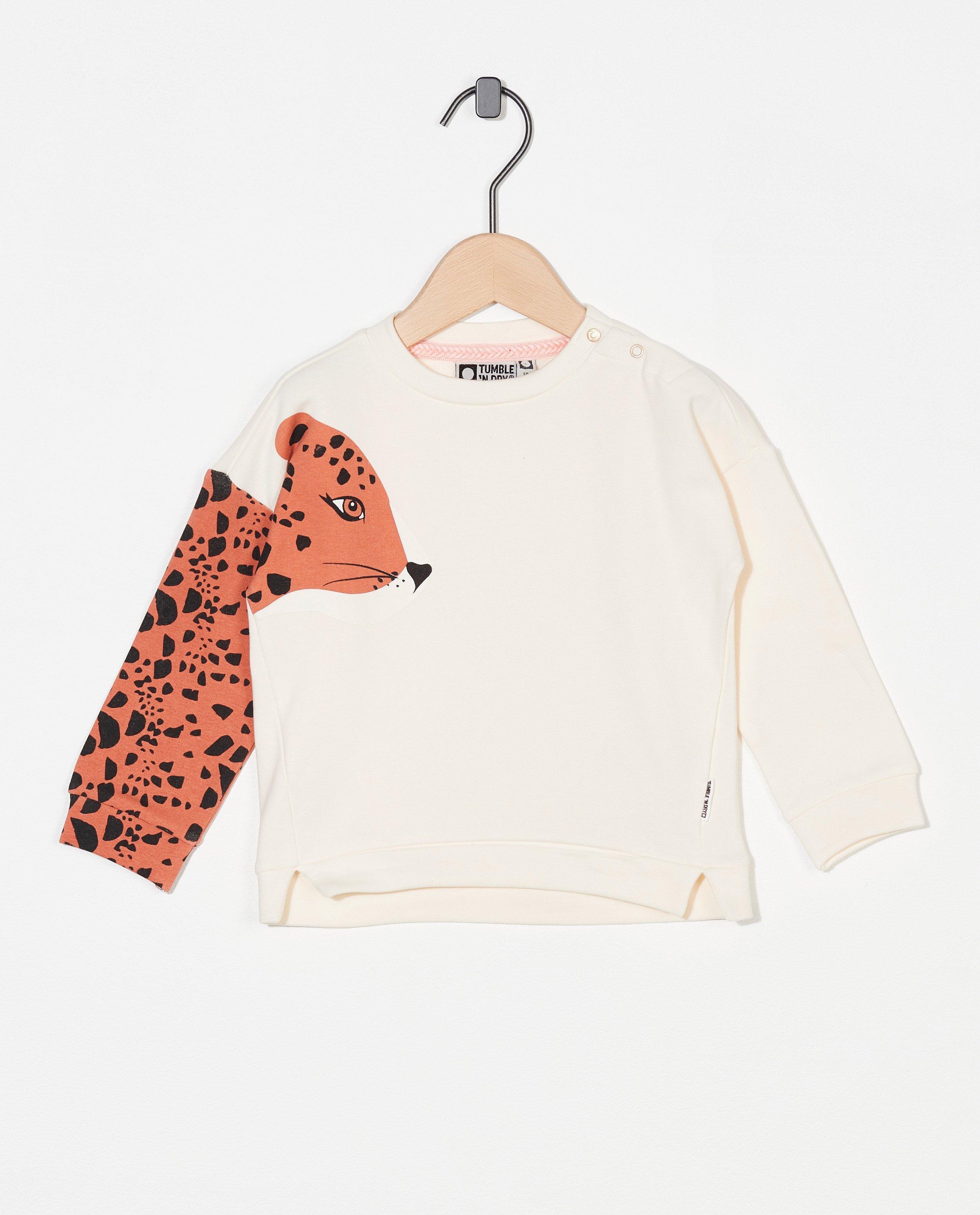 Sweat blanc à imprimé Tumble 'n Dry - sur la manche - Tumble 'n Dry