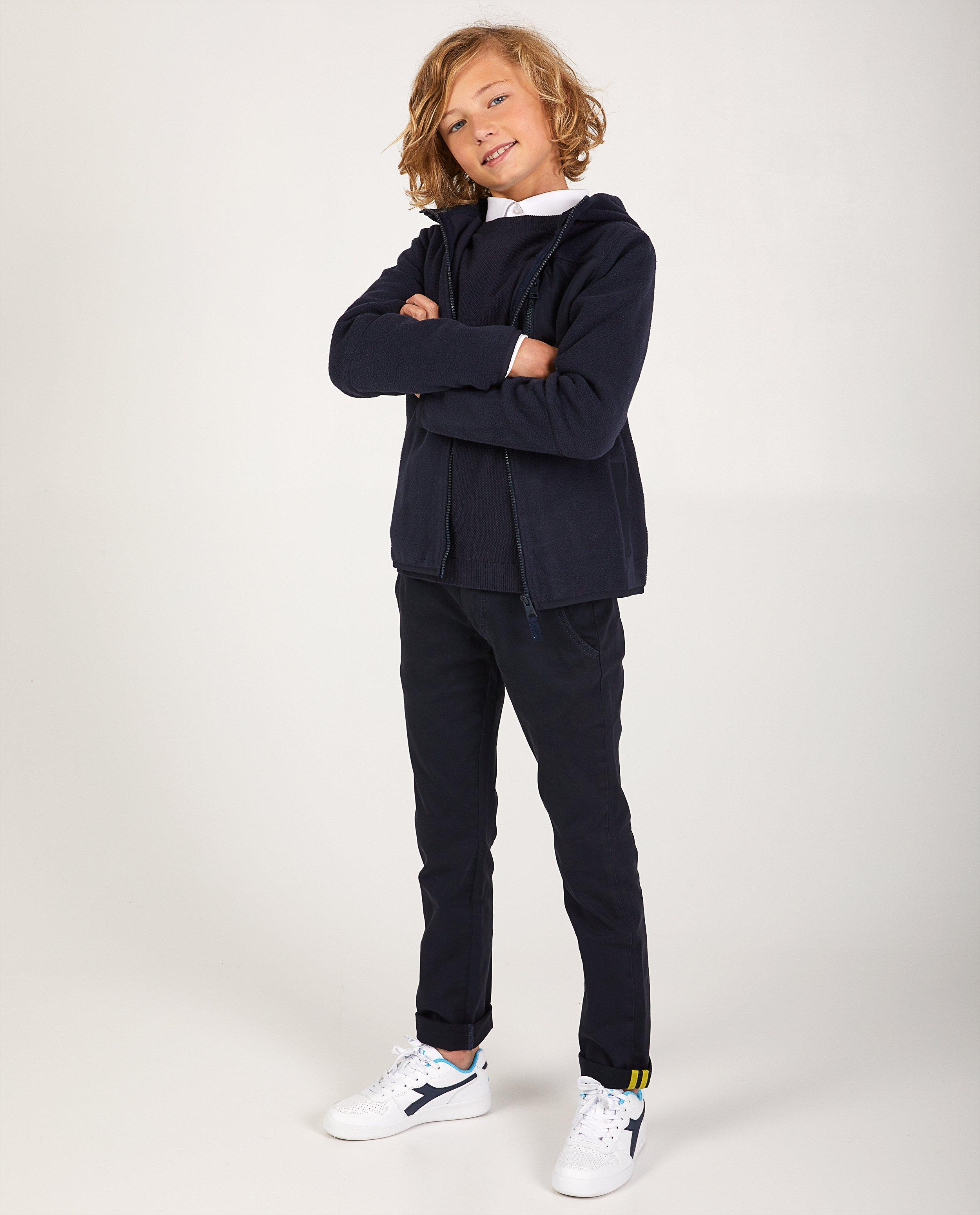 Donkerblauw vest van fleece - Product Detail - donkerblauw - afbeelding nummer 1