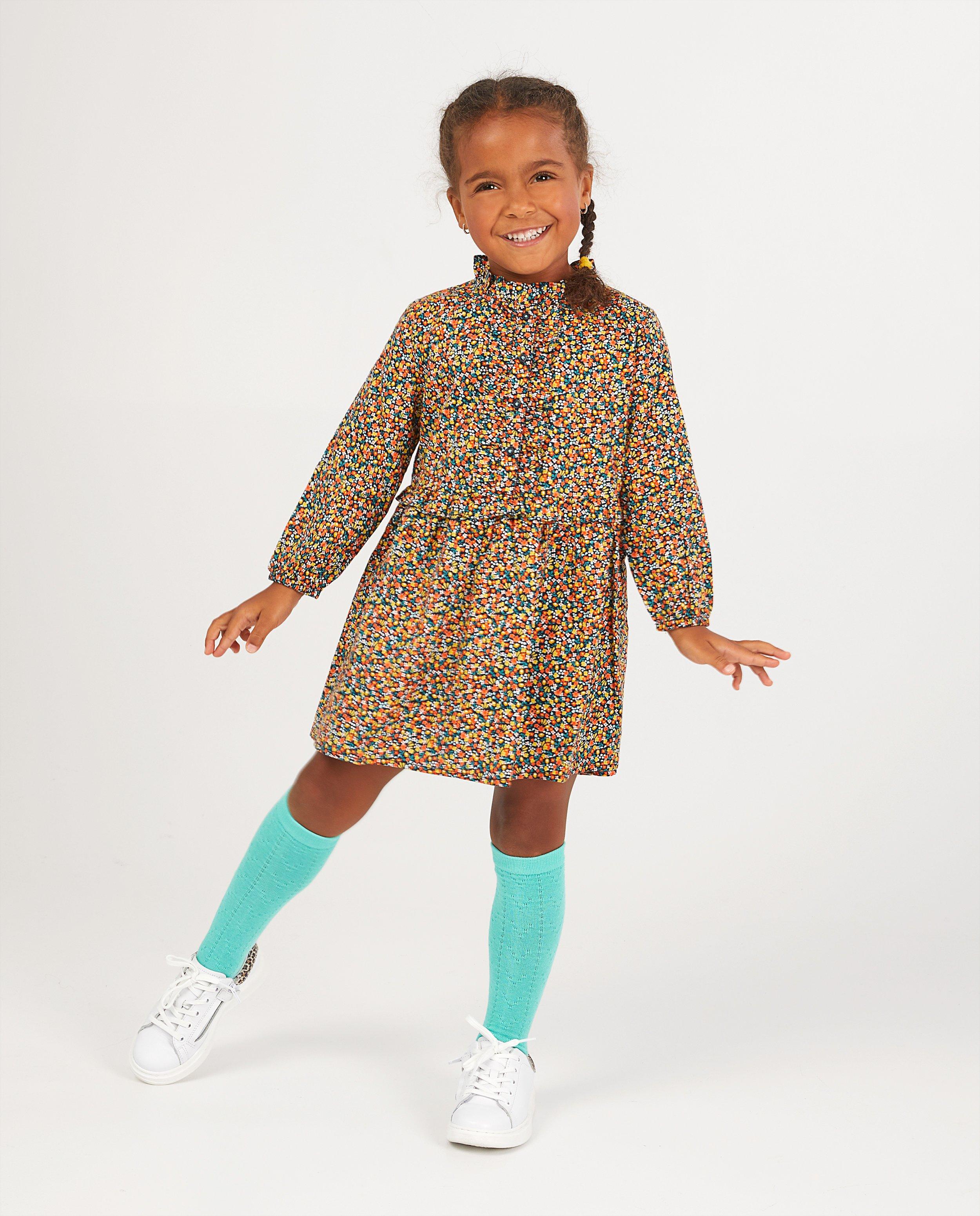 Robe à imprimé fleuri Maya - noire - Maya