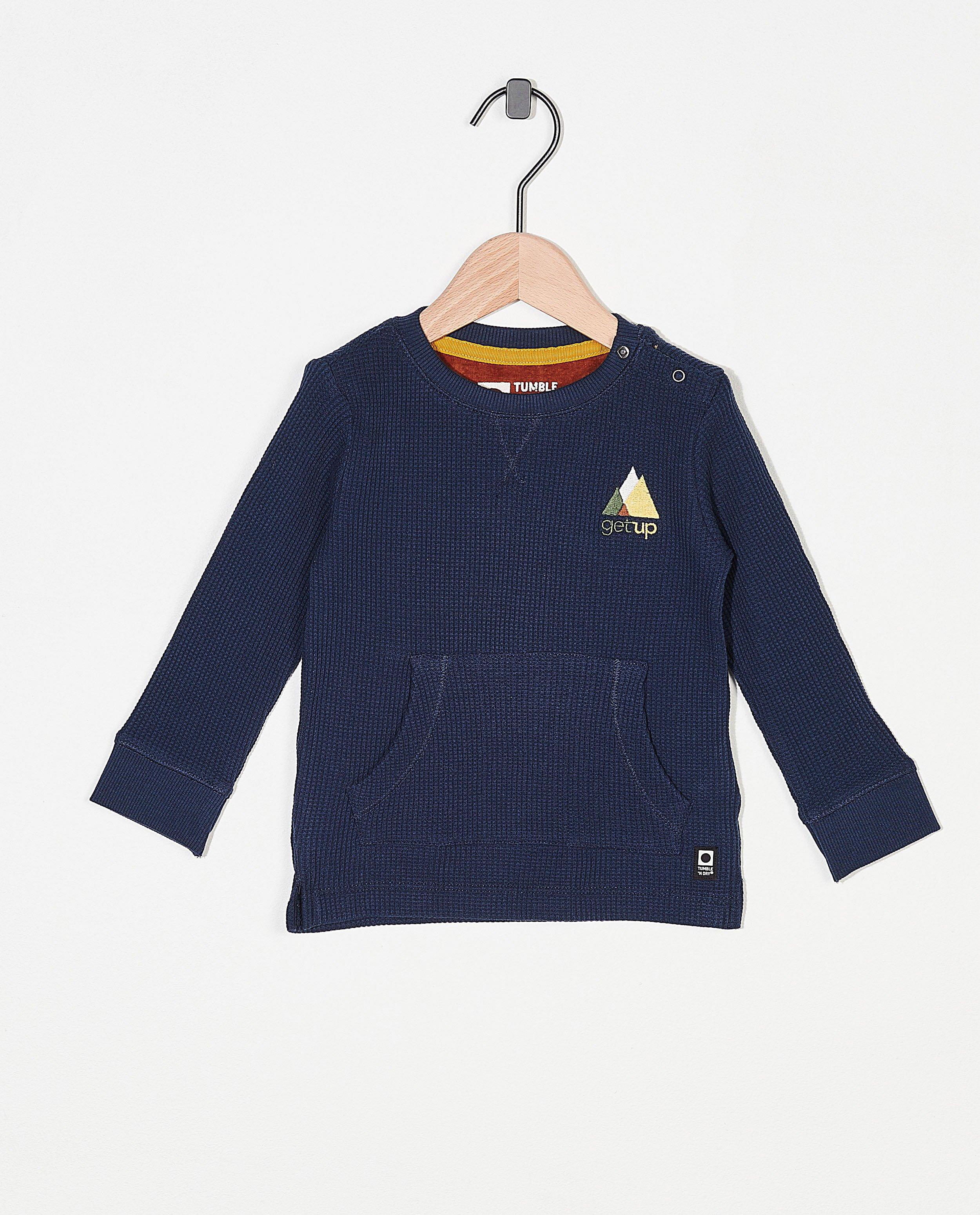 Blauwe sweater Tumble 'n Dry - Product Detail - donkerblauw - afbeelding nummer 1