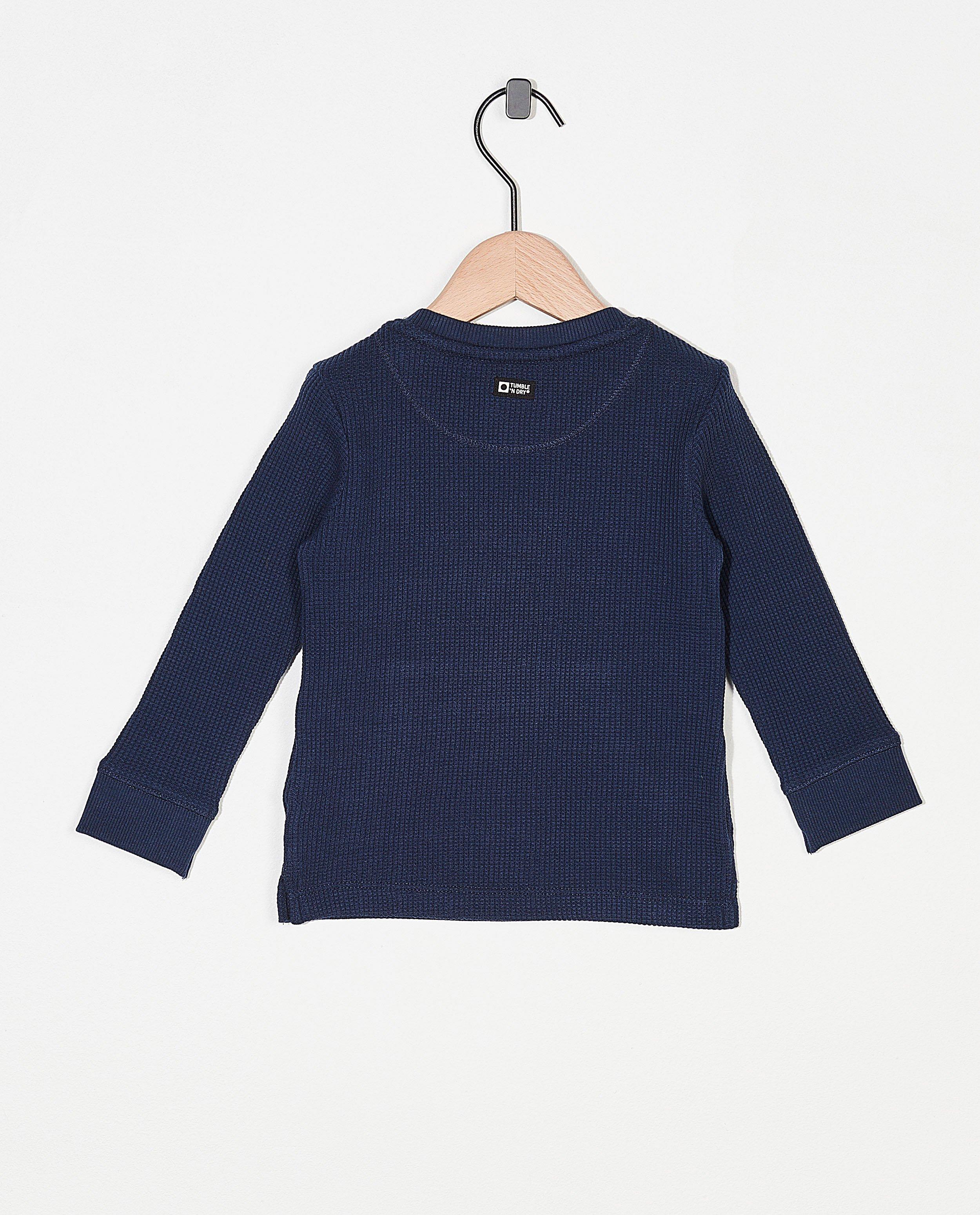 Blauwe sweater Tumble 'n Dry - Product Detail - donkerblauw - afbeelding nummer 2
