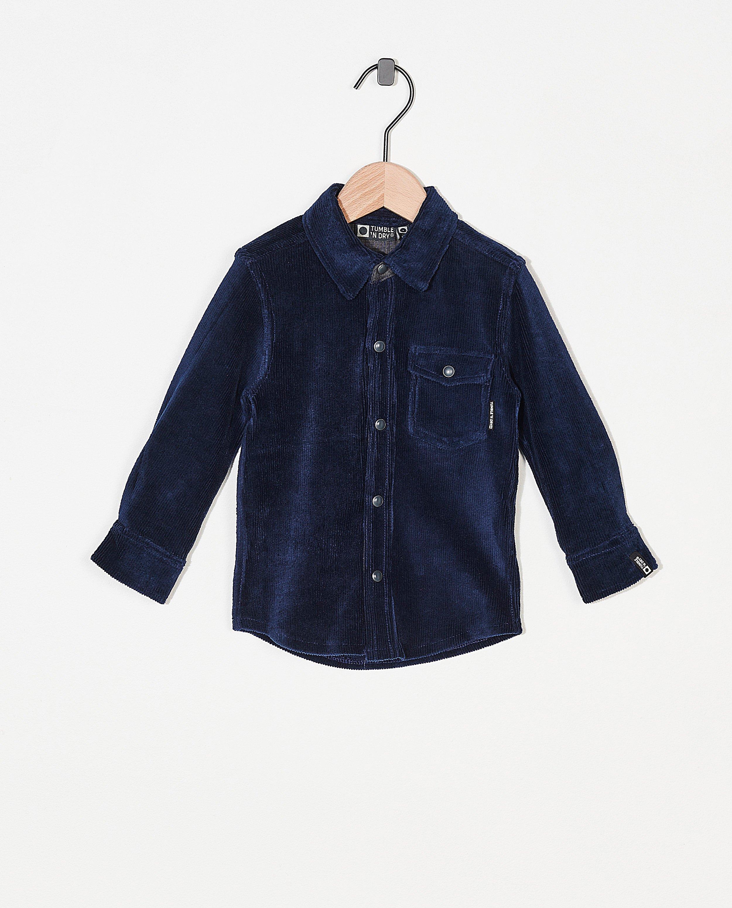 Chemise en velours côtelé Tumble 'n Dry - bleu foncé - Tumble 'n Dry