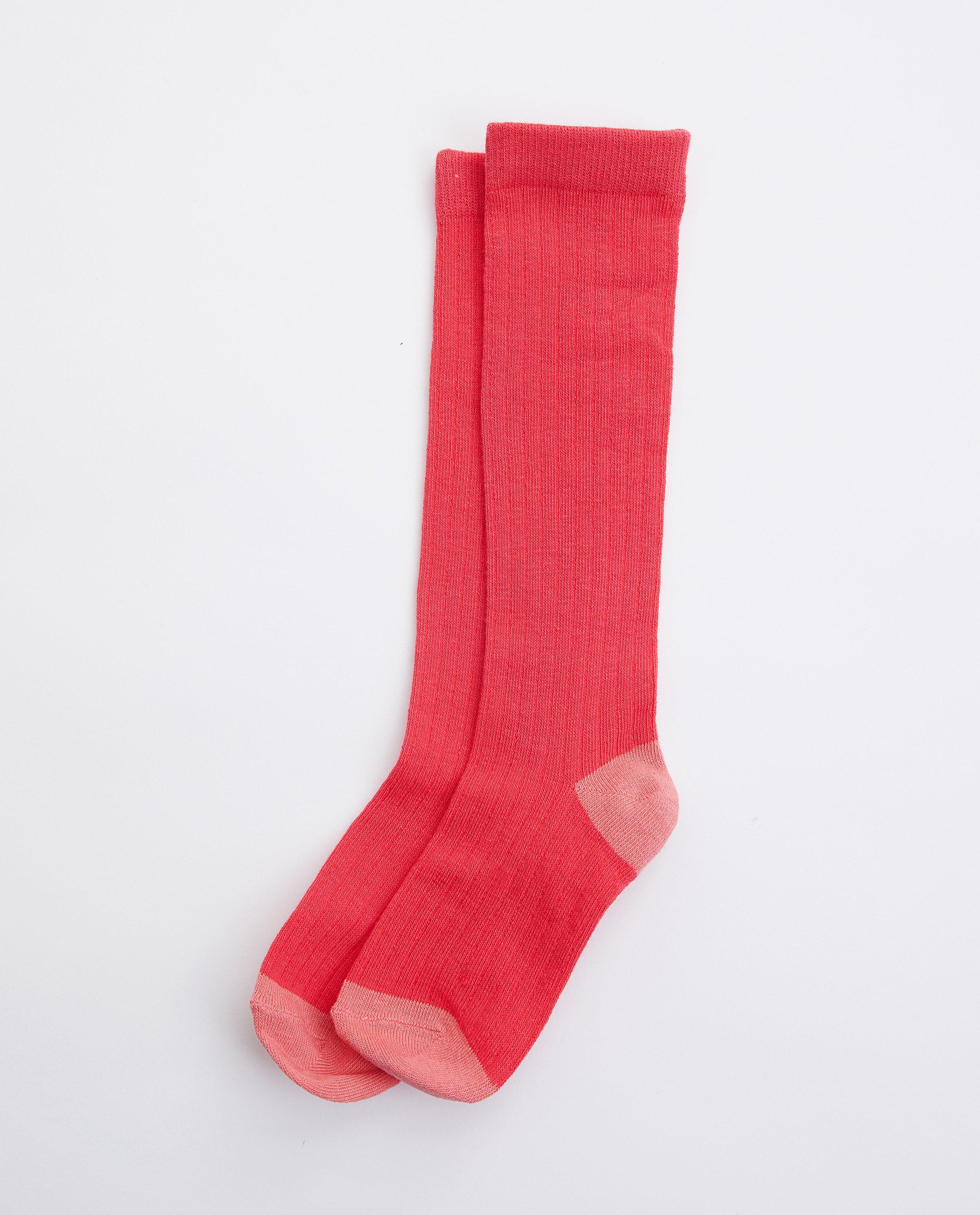 Roze kniekousen - Product Detail - felroze - afbeelding nummer 1