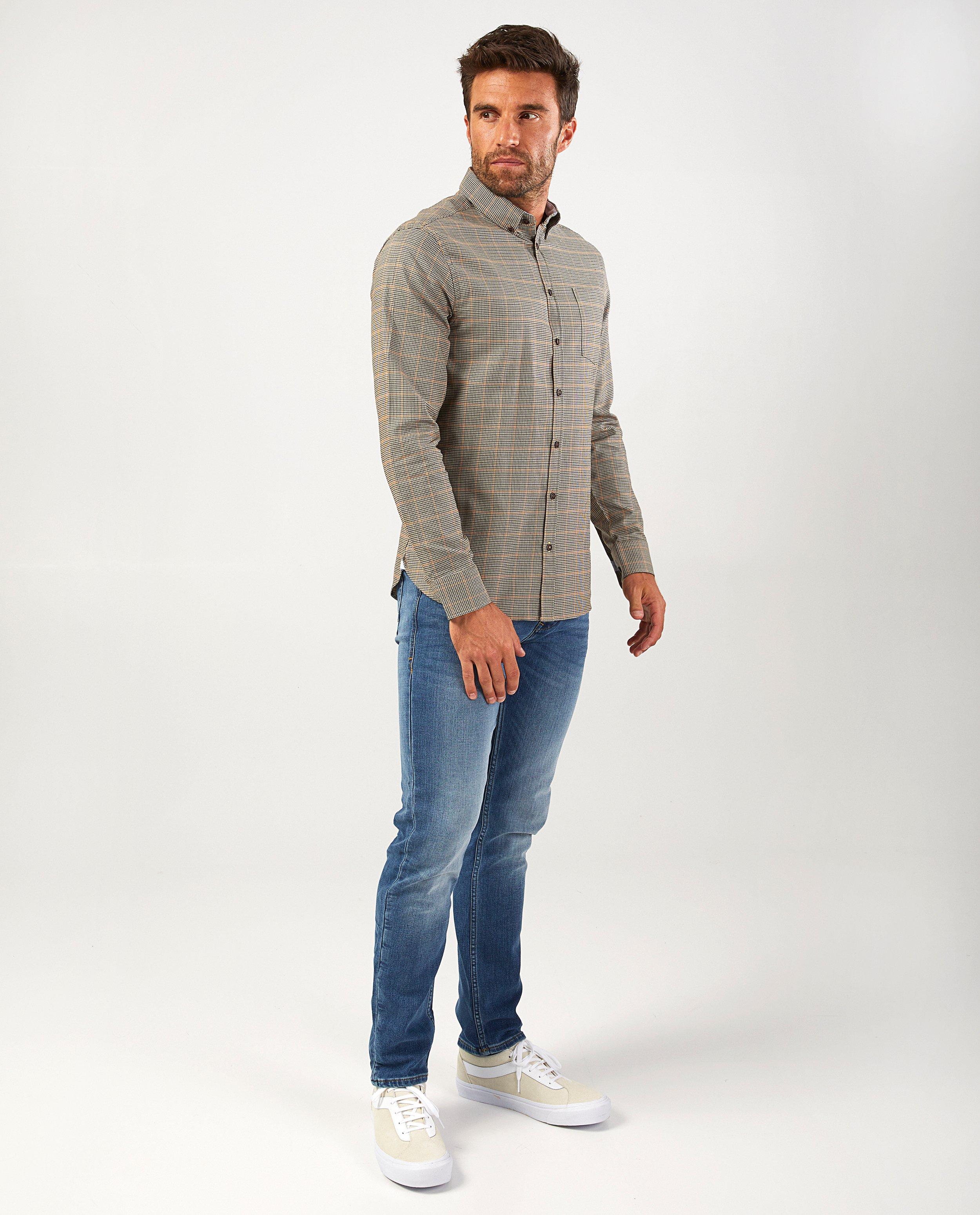 Chemise blanche avec imprimé Hampton Bays - intégral - Hampton Bays