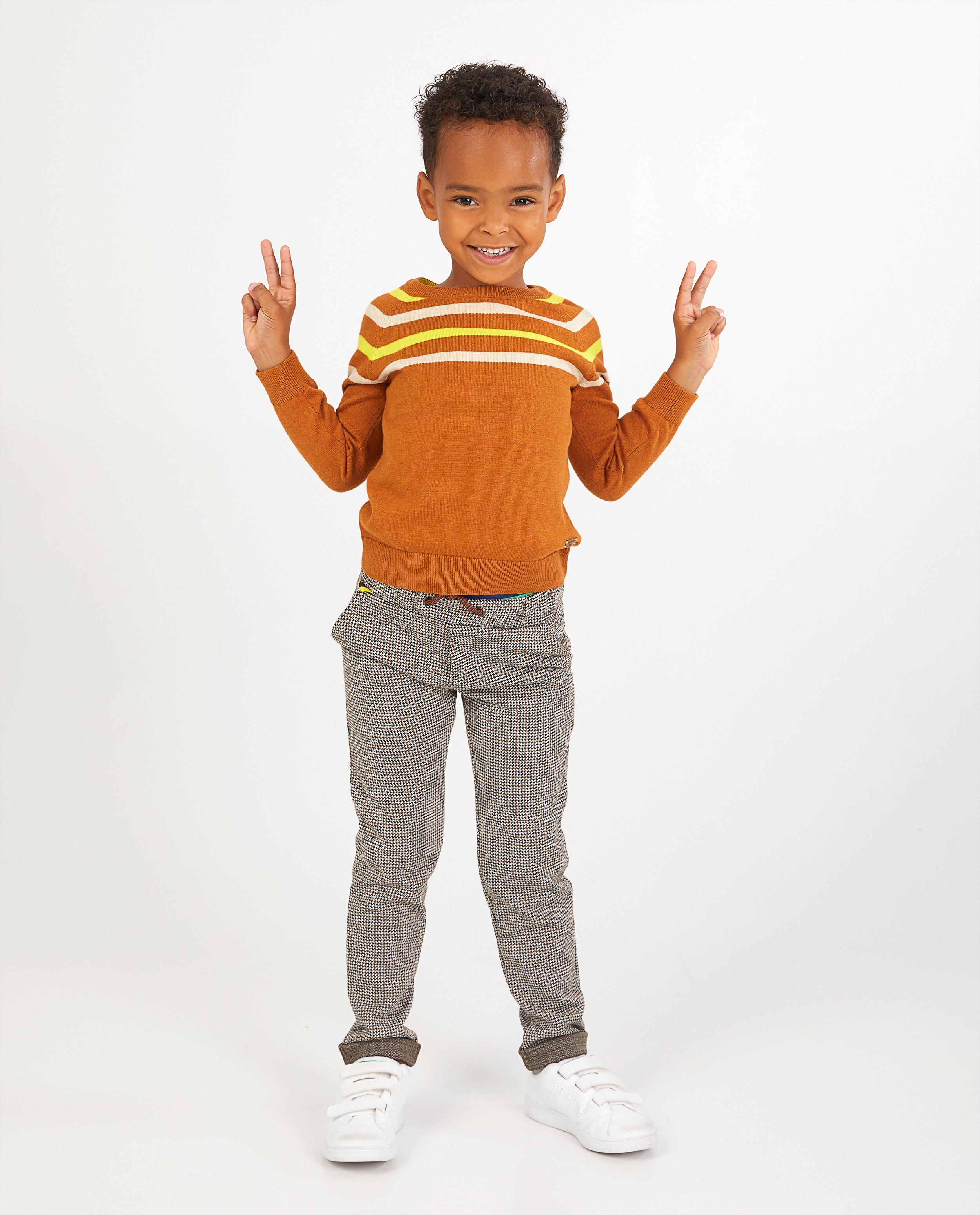 Broek met ruitpatroon Hampton Bays - in bruin, zwart en grijs - Hampton Bays