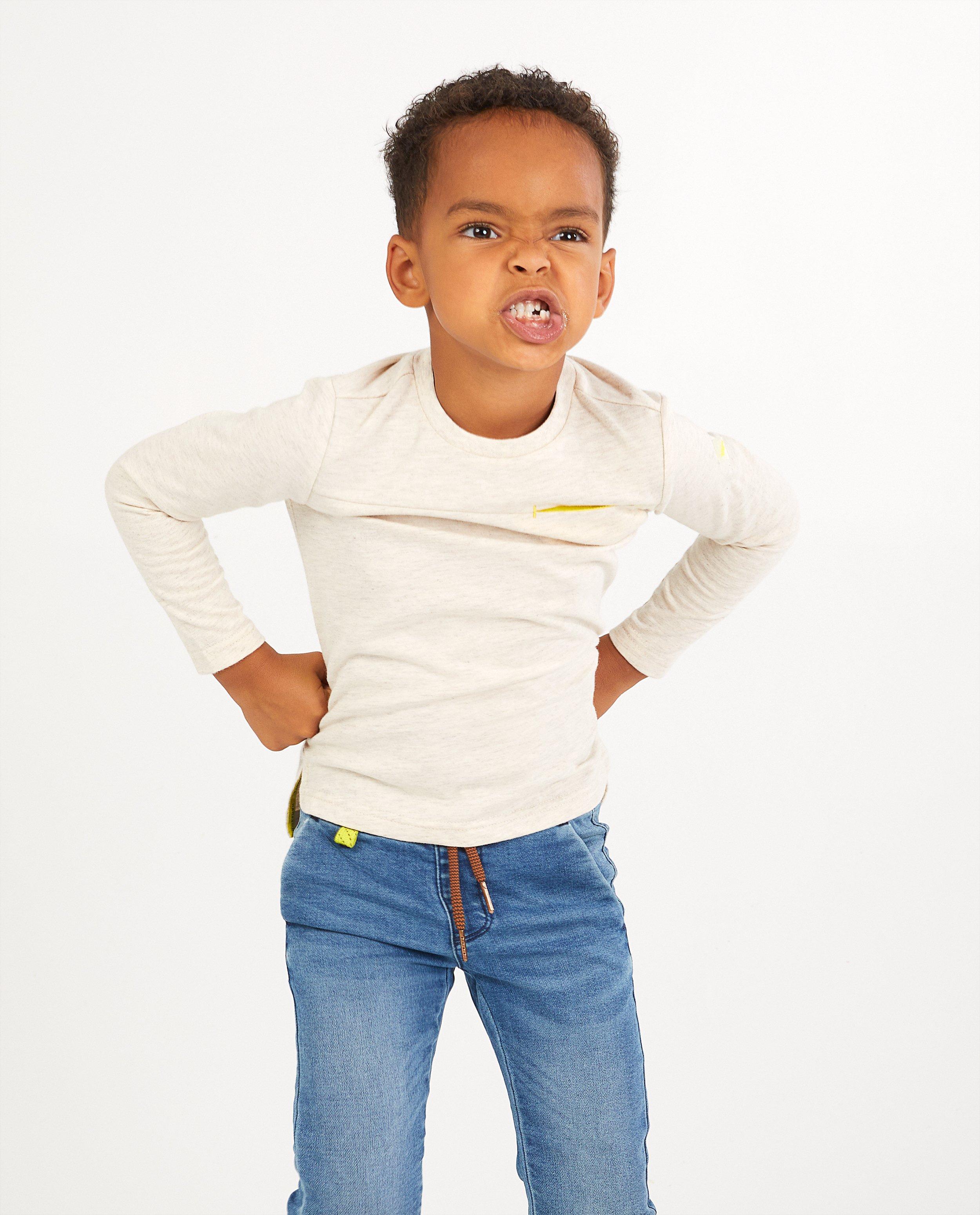 T-shirts - Beige longsleeve Hampton Bays