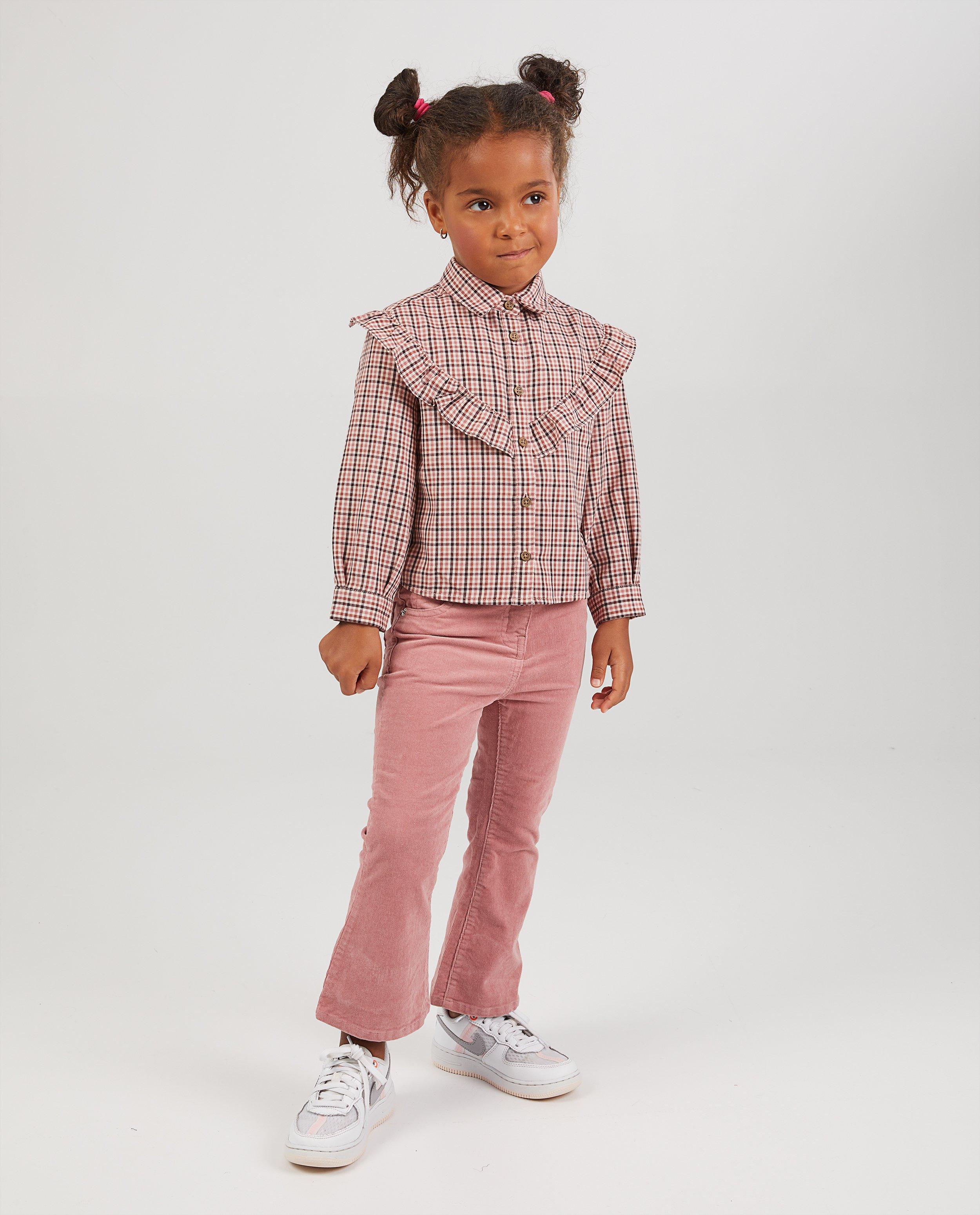 Pantalon rose en velours côtelé - bootcut - Milla Star