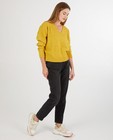 Pull jaune Sora - fin tricot - Sora