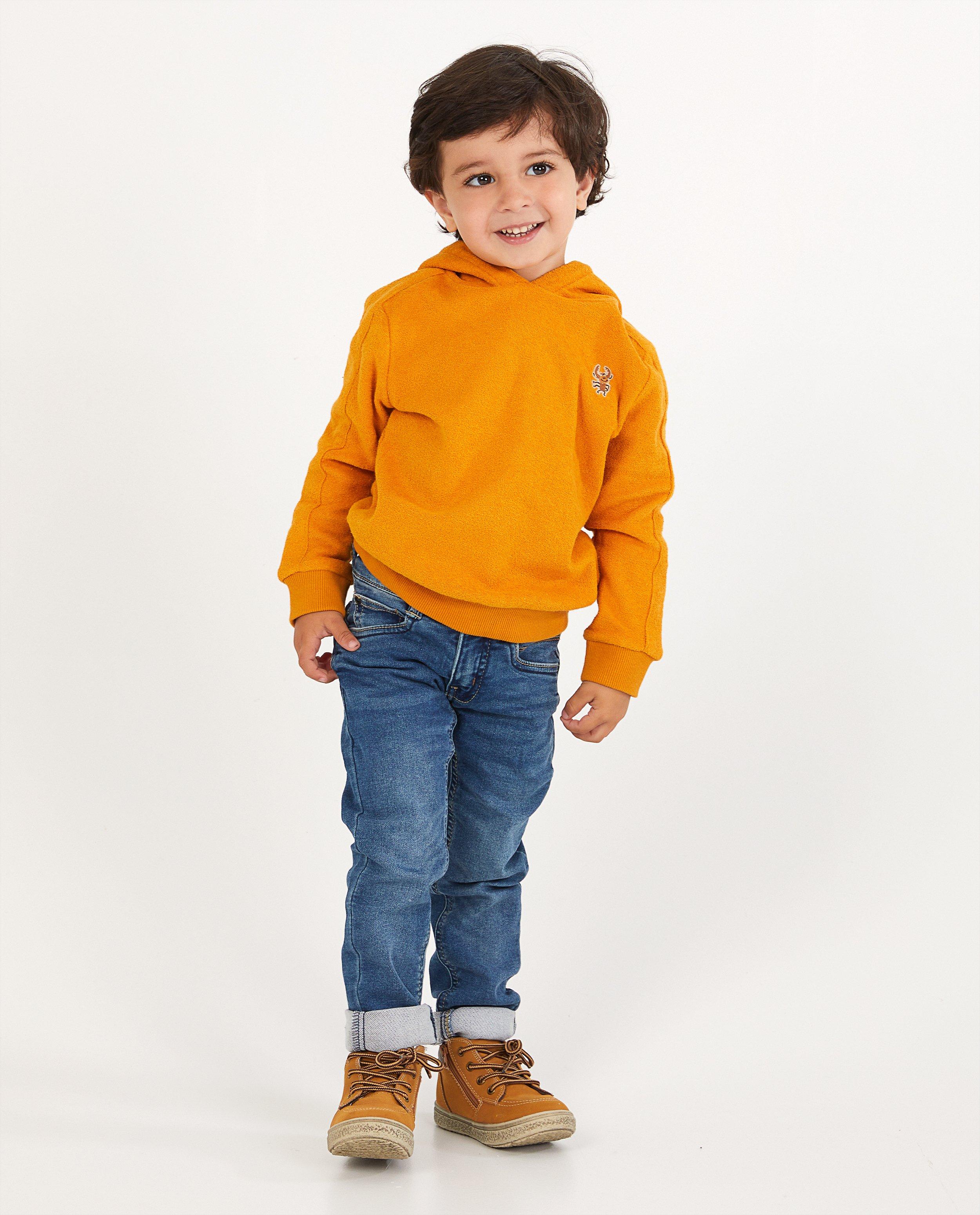 Hoodie en éponge Maya - ocre - Maya
