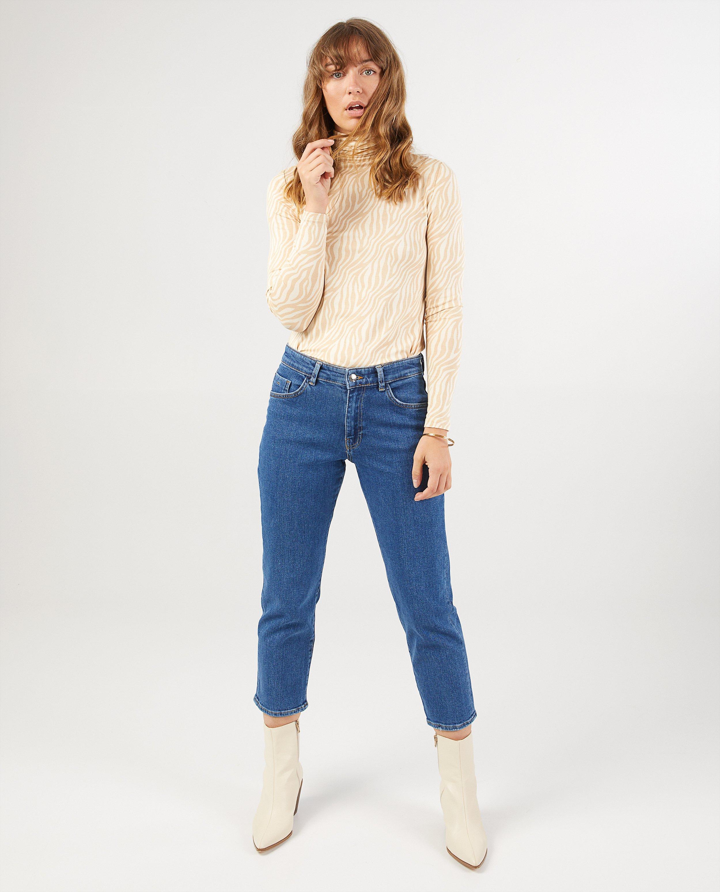 Longsleeve met col Sora - allover - Sora