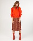 oranje sweater - null - Karen Damen