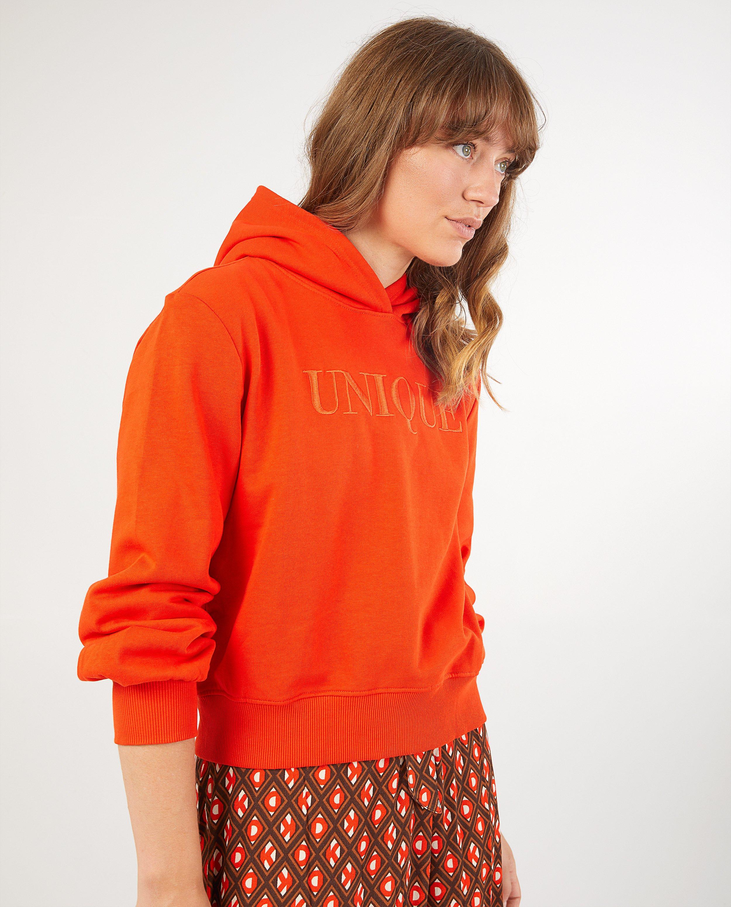 Rood-oranje hoodie Karen Damen - Product Detail - rood - afbeelding nummer 2