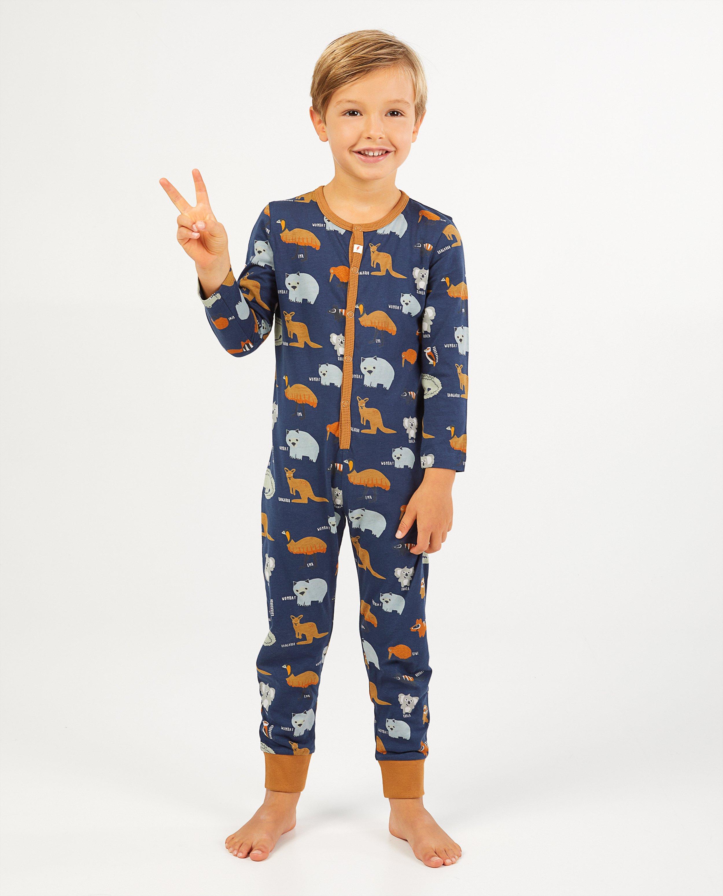 Pyjama bleu à imprimé - imprimé intégral - Kidz Nation