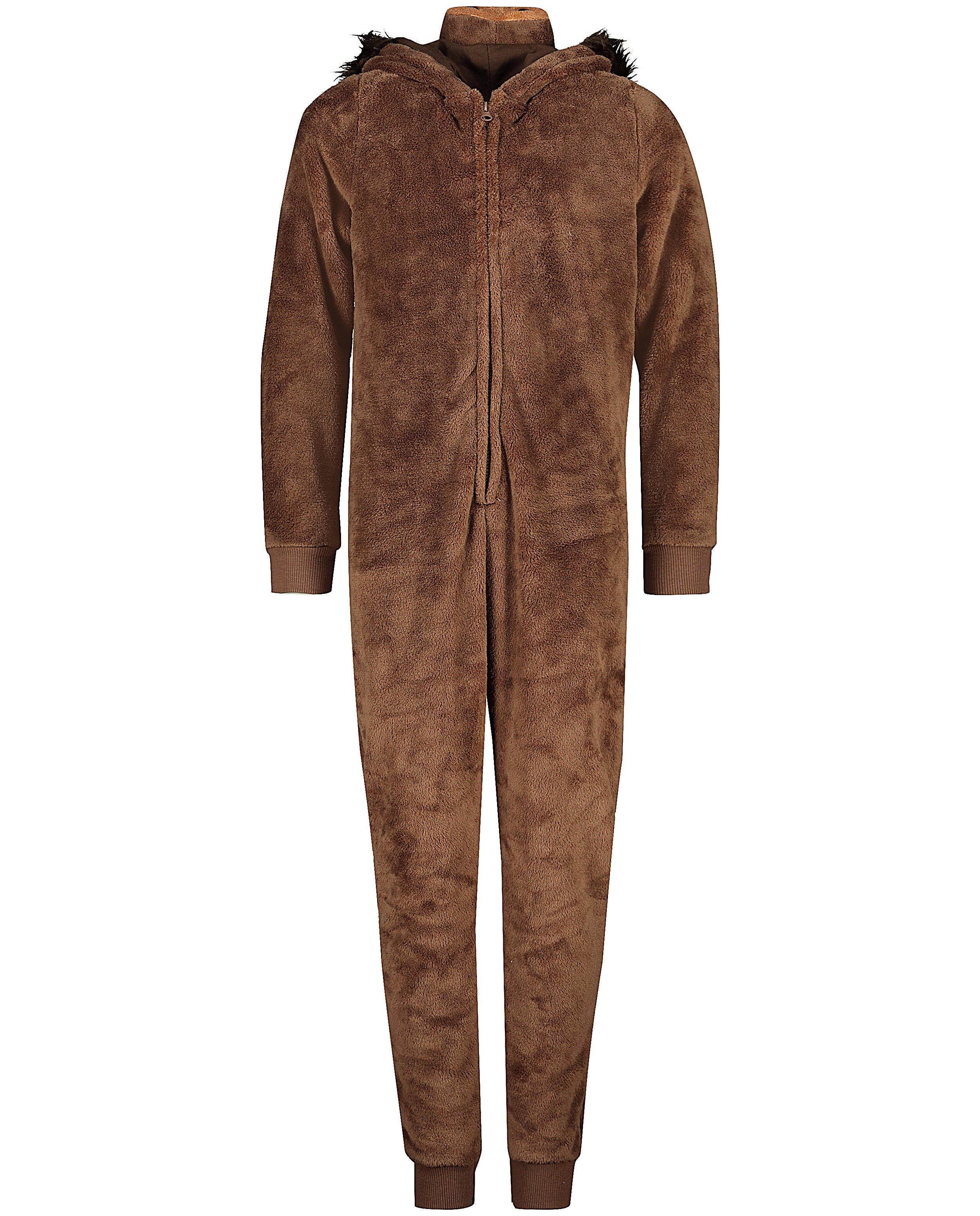 Onesie bizon - met vacht - Fish & Chips