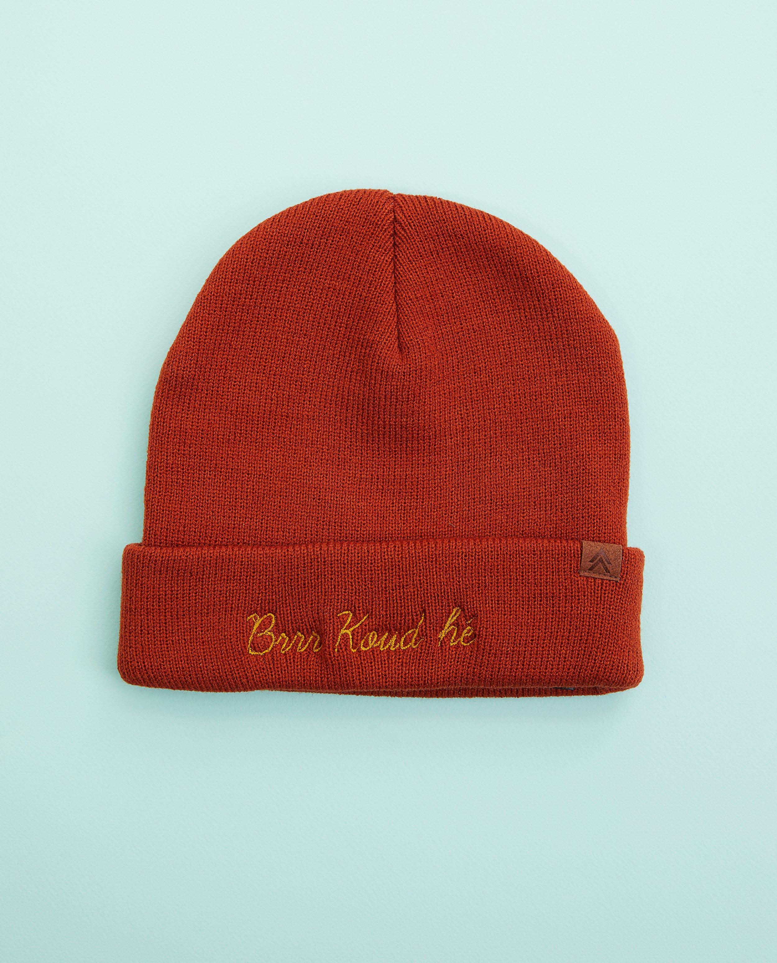 Bonneterie - Bonnet orange pour dames, Studio Unique
