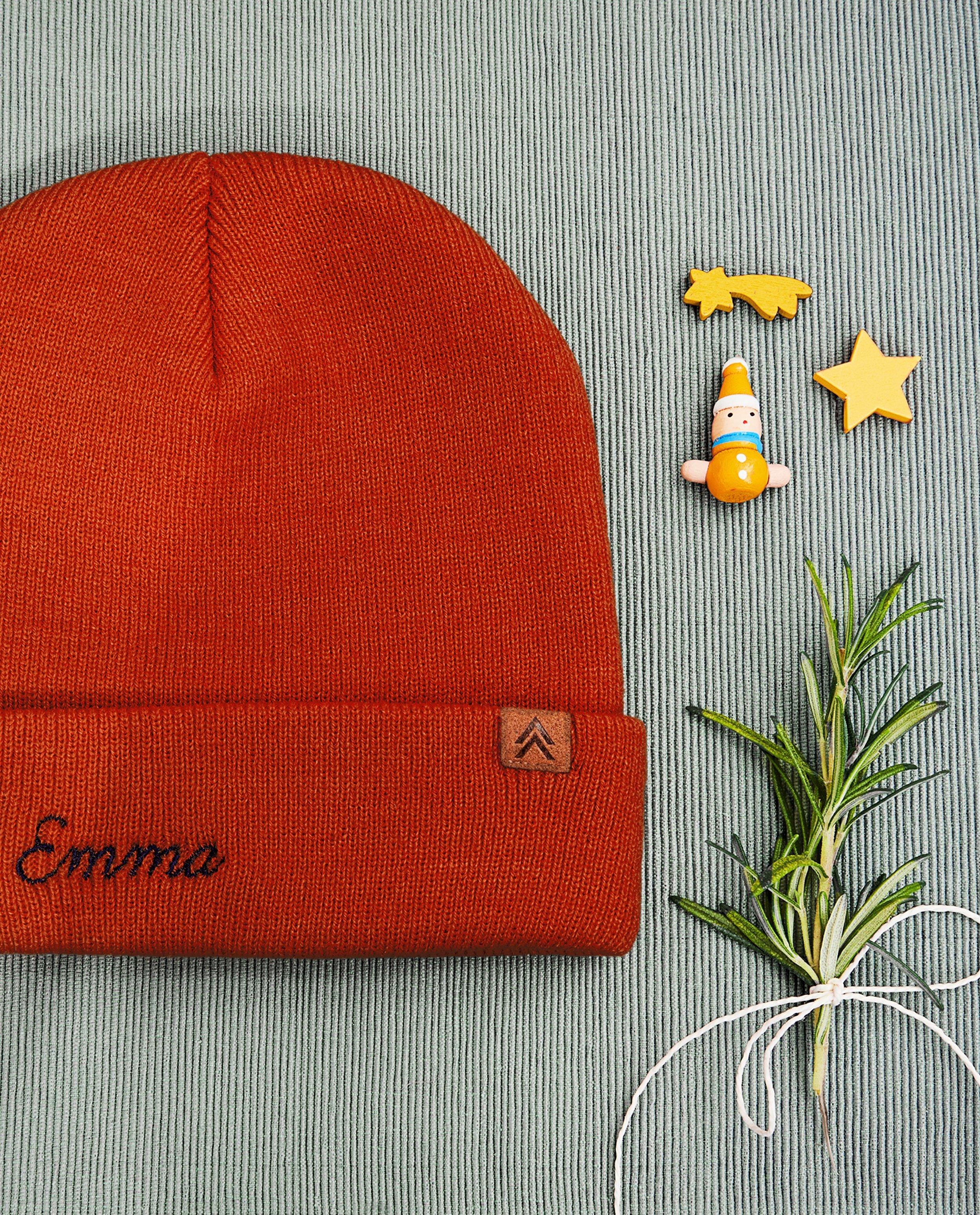 Bonneterie - Bonnet orange pour dames, Studio Unique