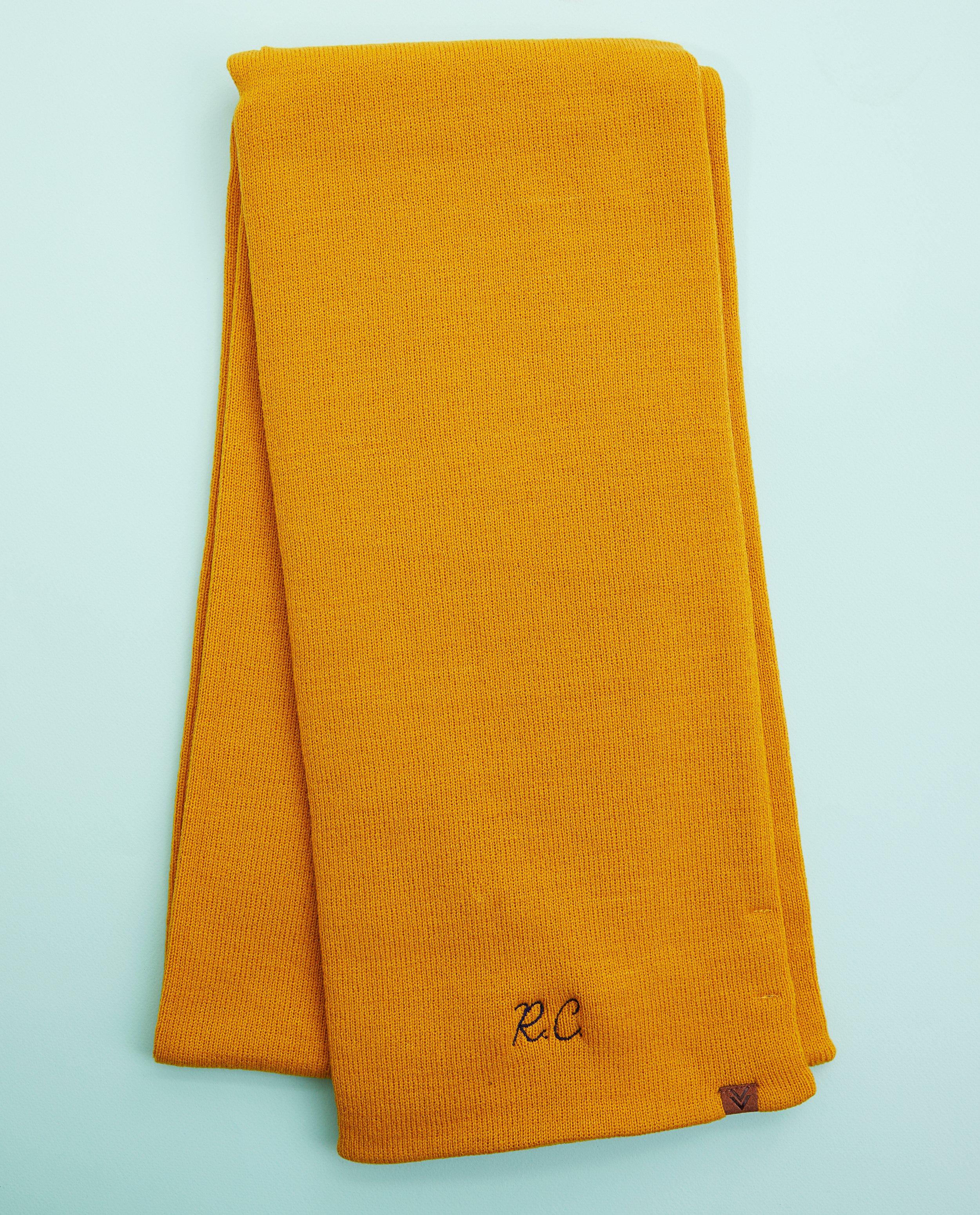 Breigoed - Gele unisex sjaal, Studio Unique
