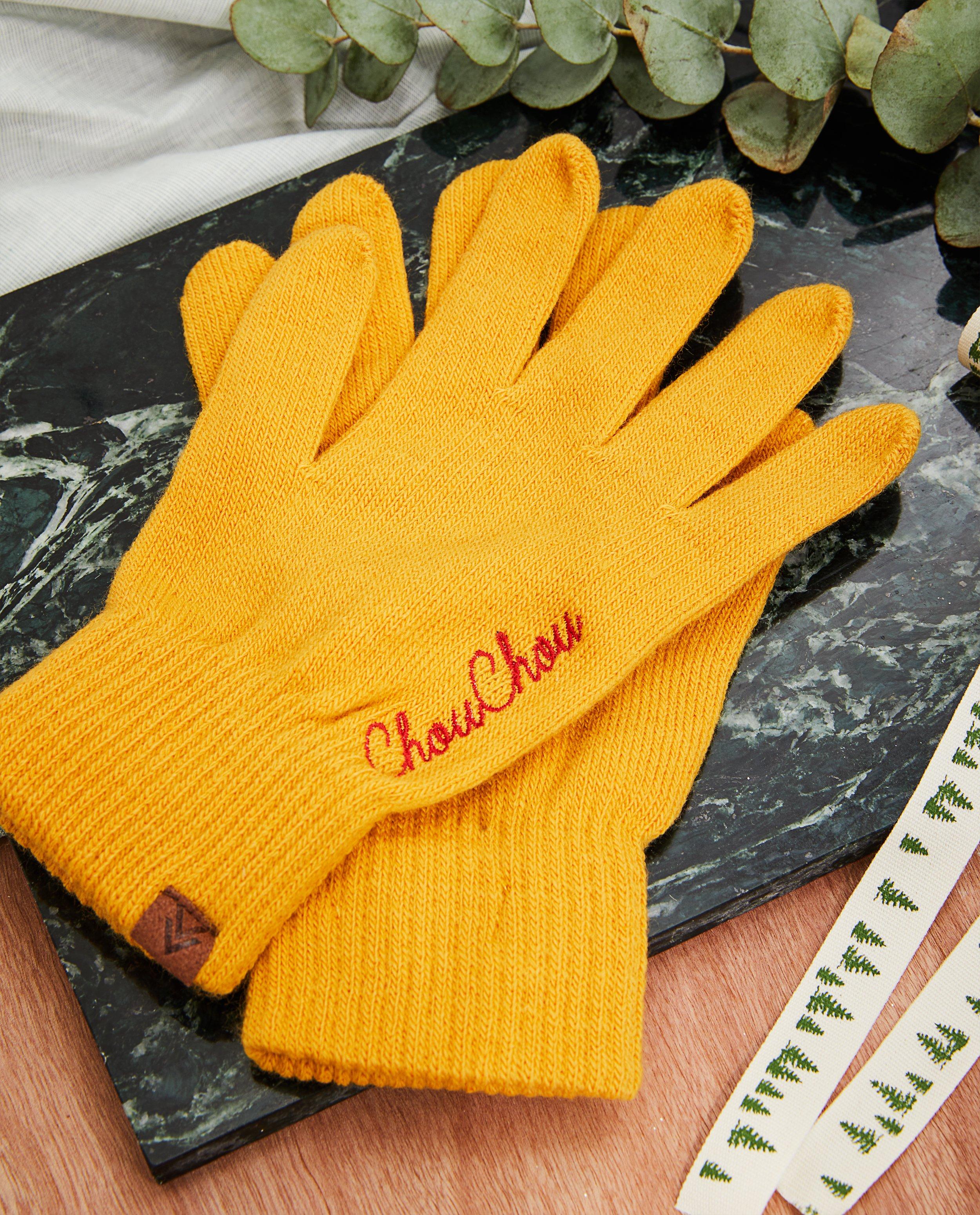 Bonneterie - Gants jaunes pour dames, Studio Unique