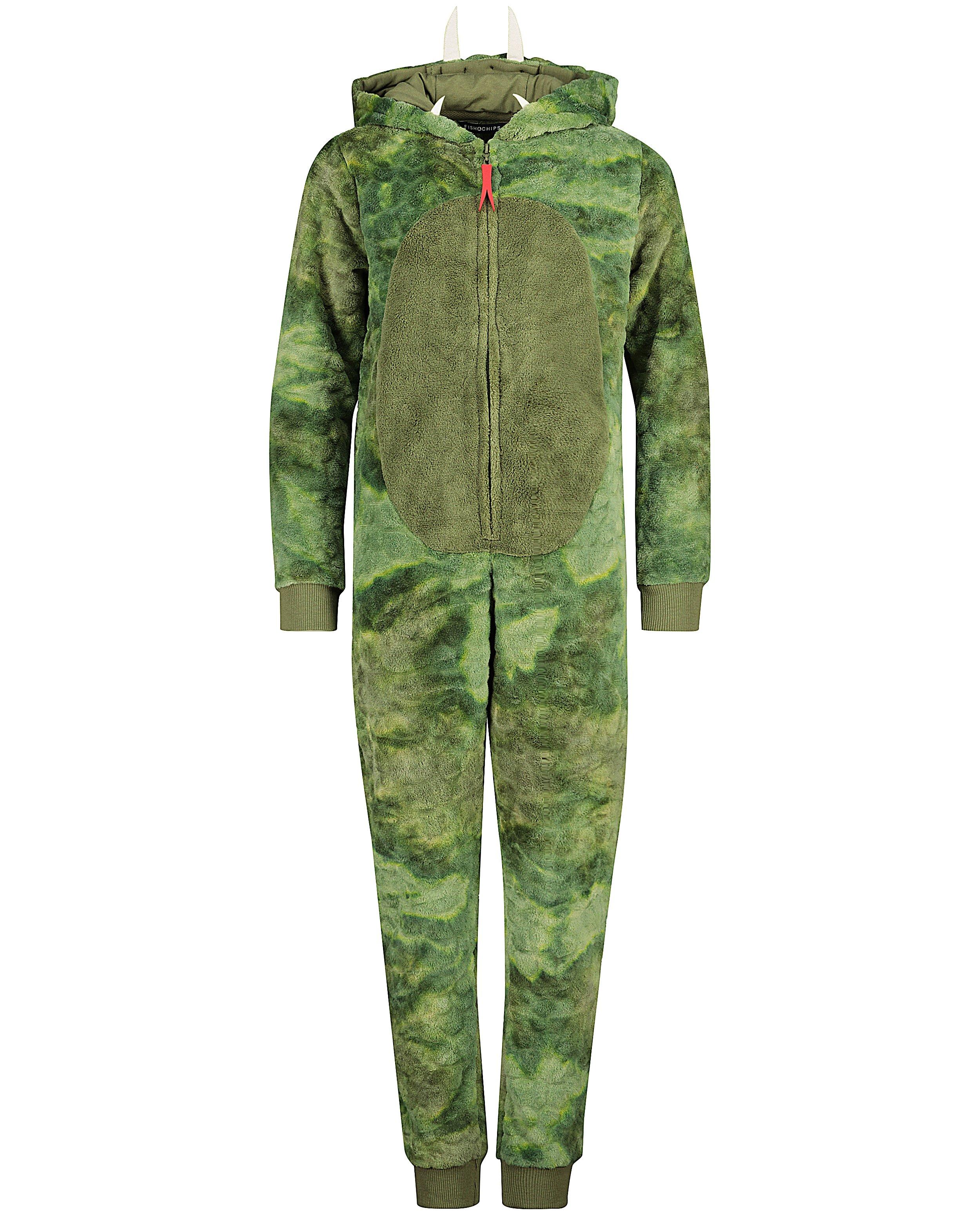 Onesie python - met vilten tanden - Fish & Chips