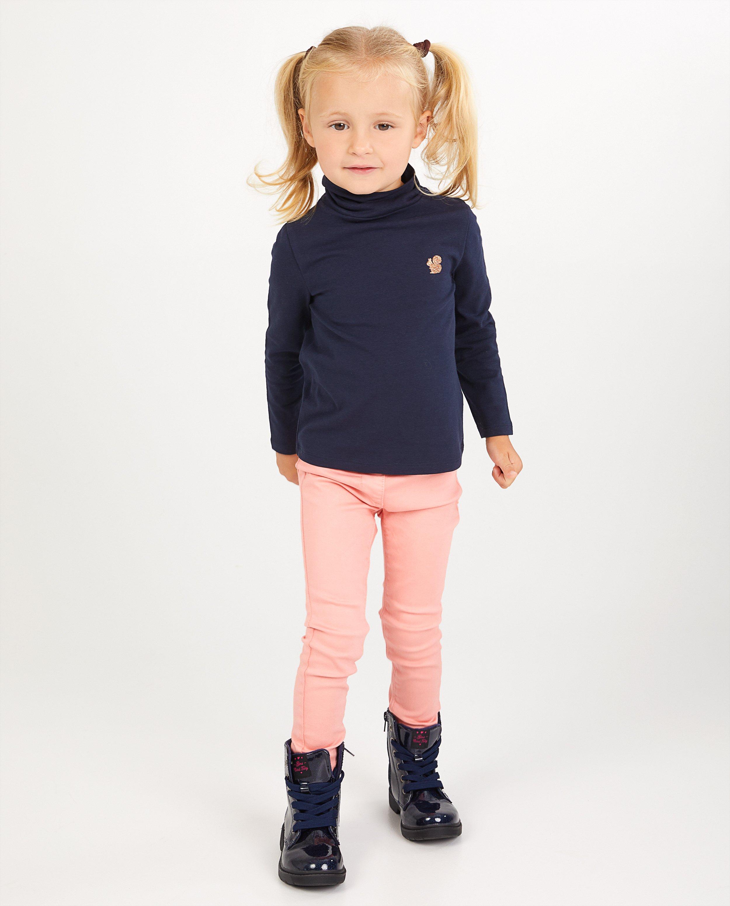 Roze souspull van biokatoen - met glitter - Milla Star