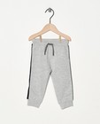 Pantalon de jogging gris BESTies - biais décoratif - Besties