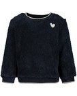 Blauwe sweater BESTies - fuzzy - Besties