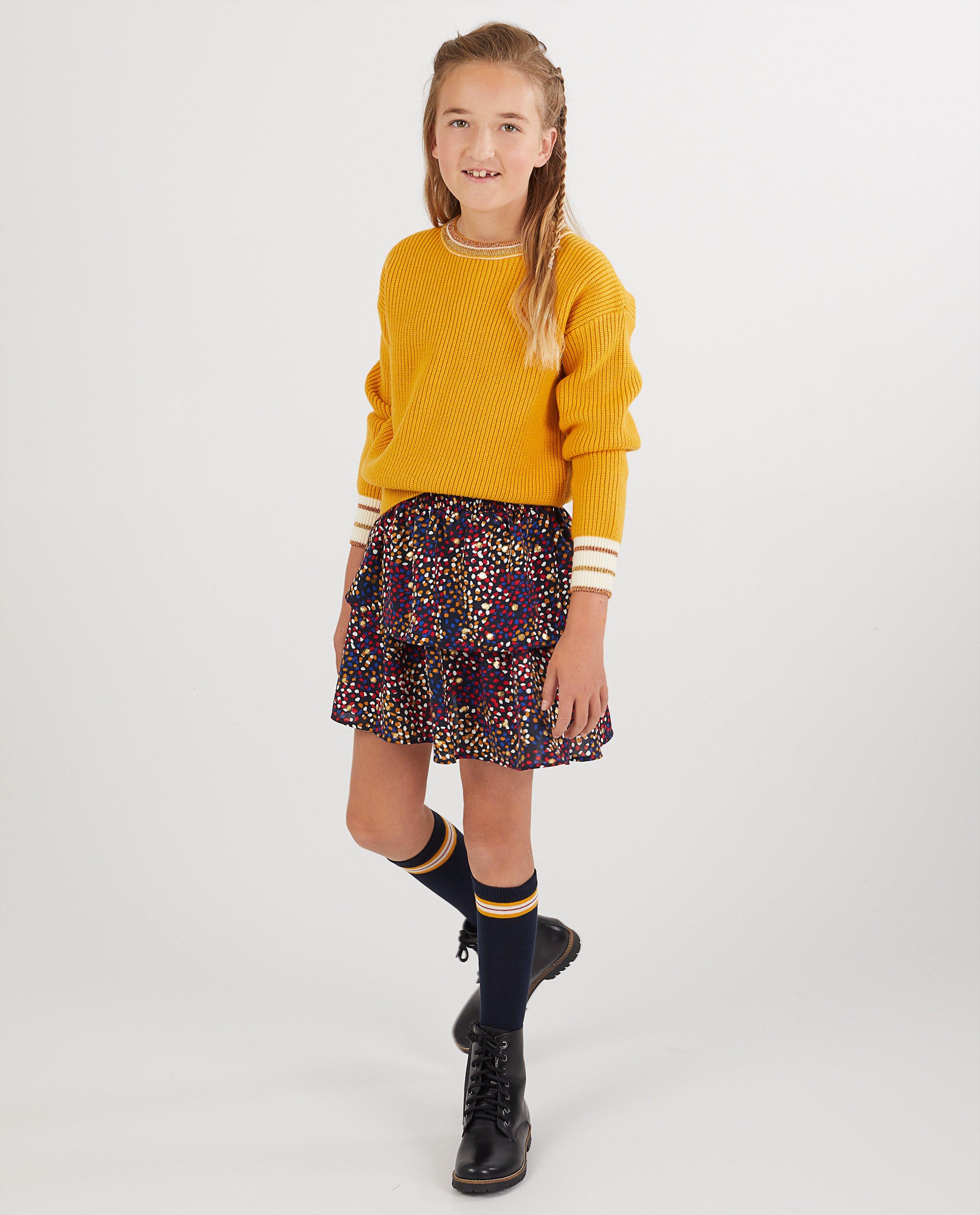 Pull jaune ocre Sara De Paduwa - avec fil métallisé - Sara de Paduwa