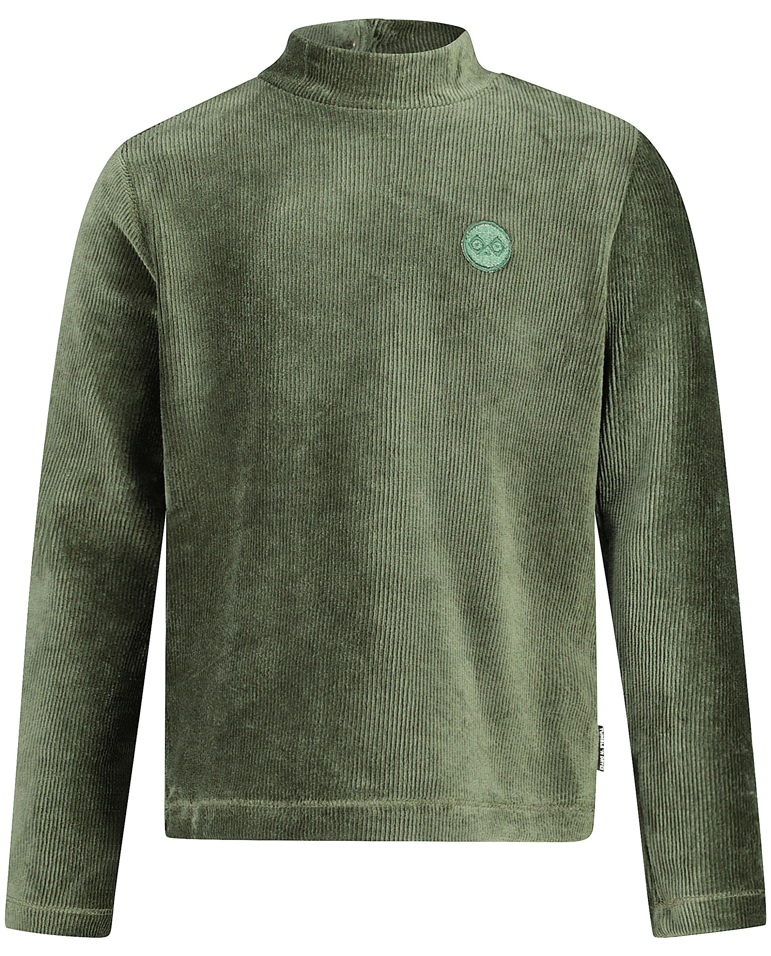 T-shirt à manches longues vert Tumble 'n Dry - velours côtelé - Tumble 'n Dry