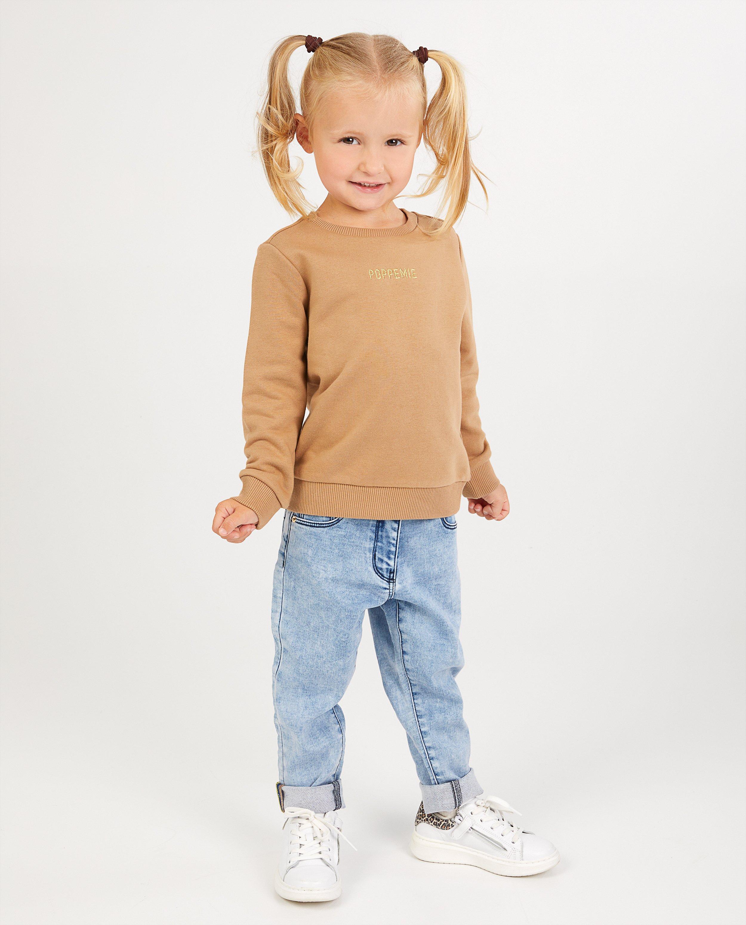 Bruine sweater met opschrift (NL) - Product Detail - beige - afbeelding nummer 1