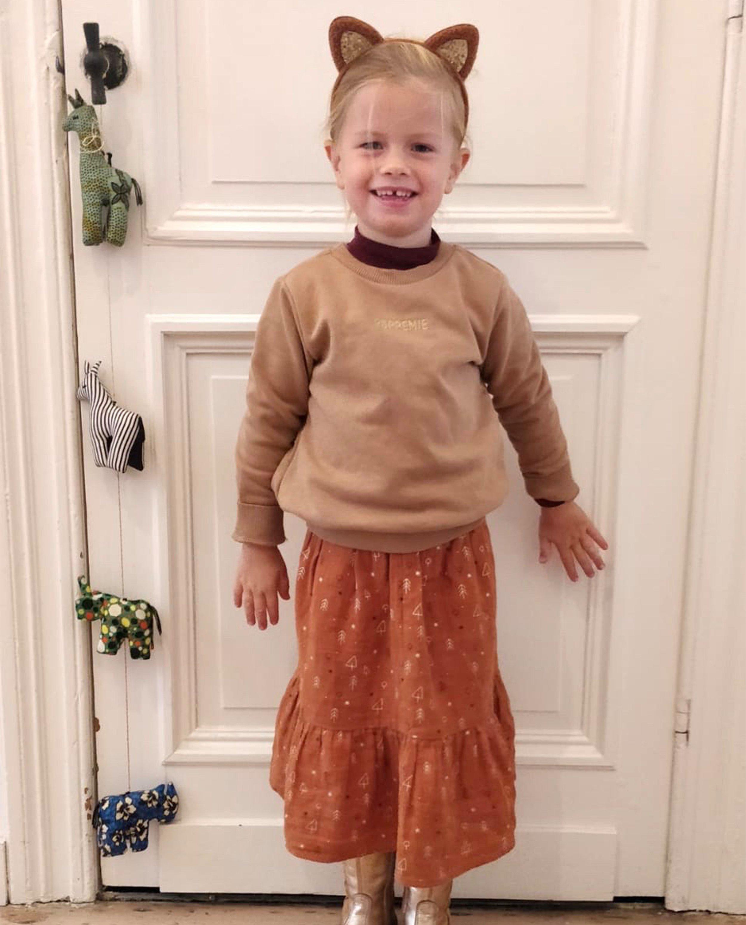 Bruine sweater met opschrift (NL) - Product Detail - beige - afbeelding nummer 3